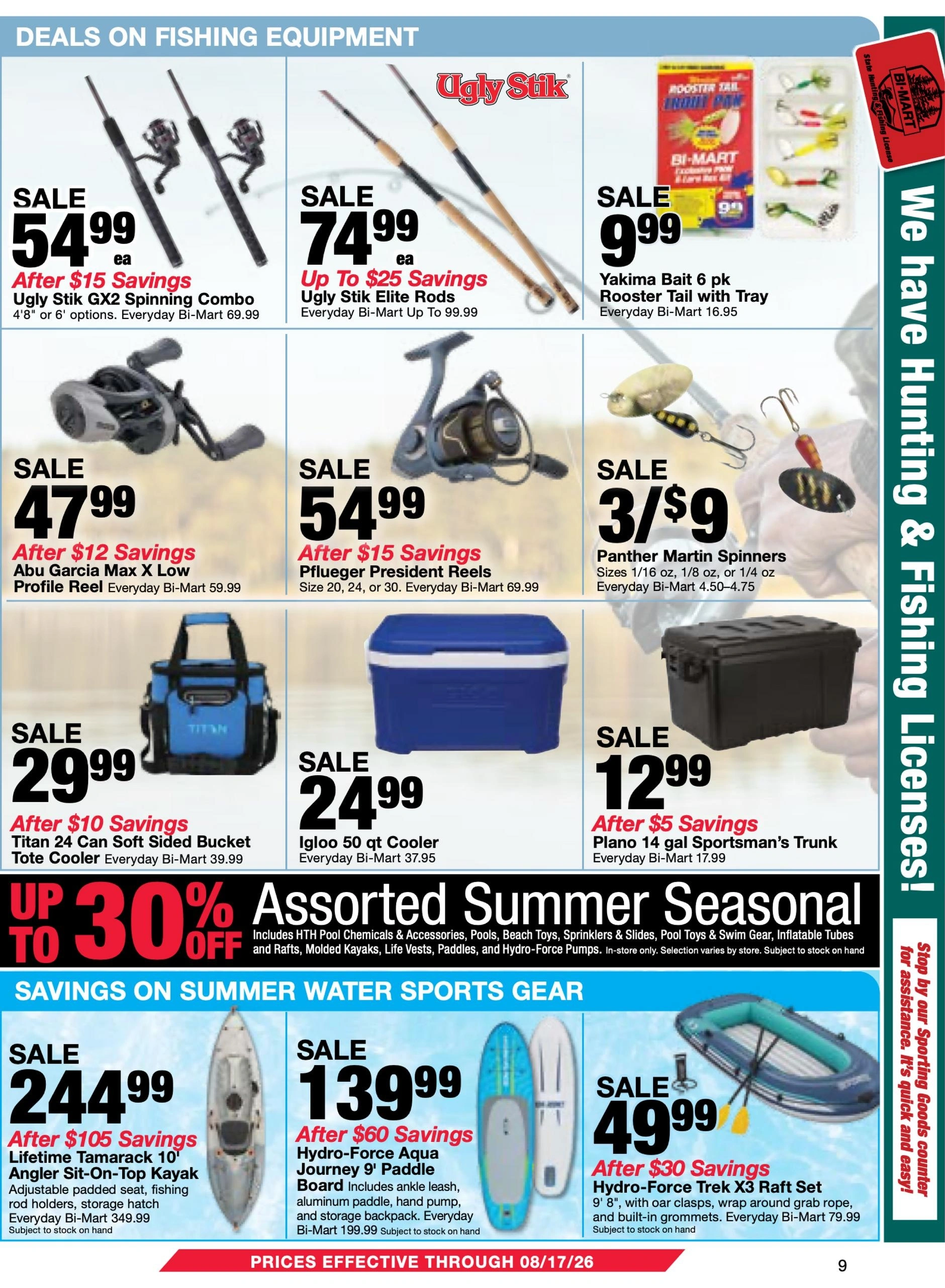 Bi-Mart flyer page 9