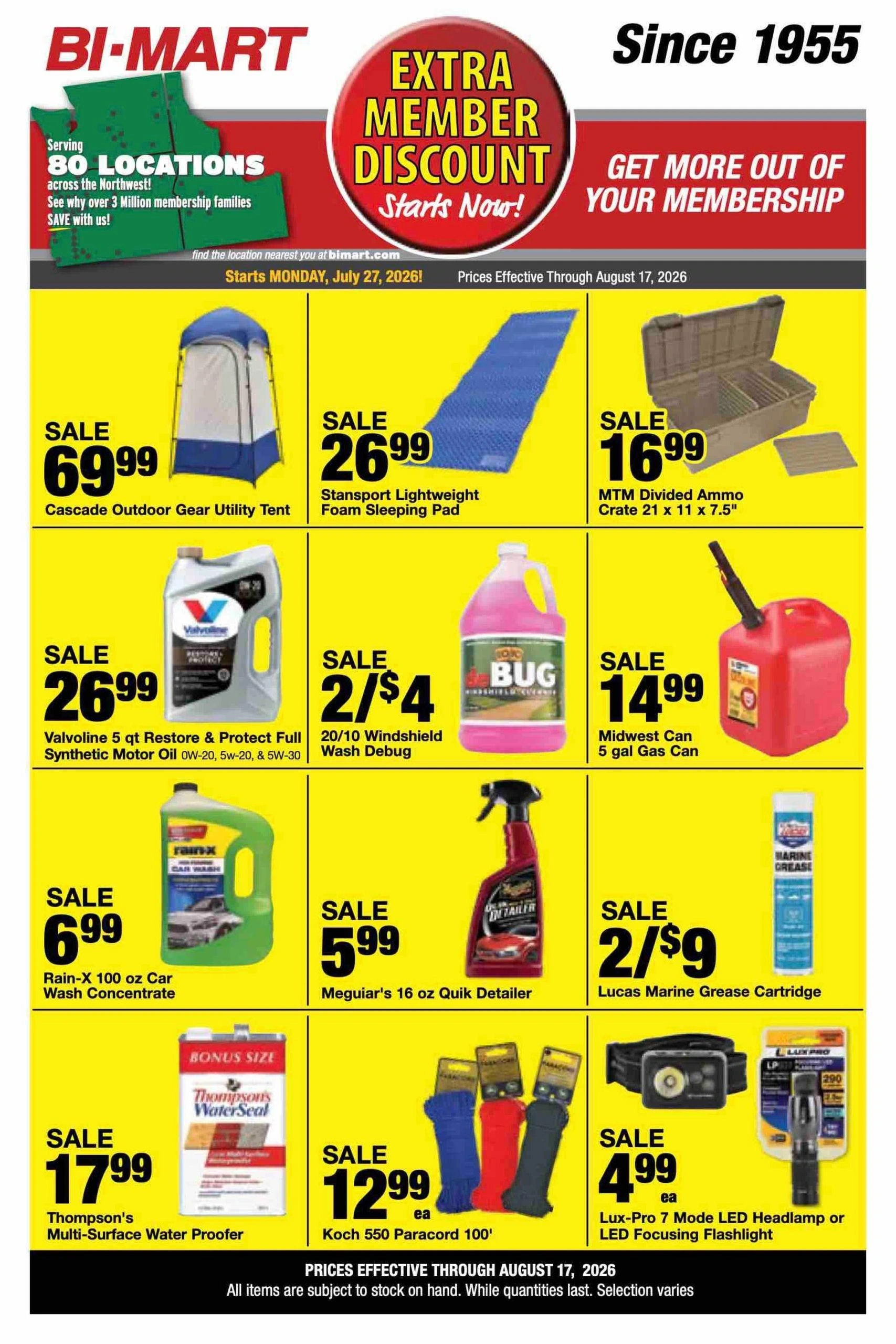 Bi-Mart flyer page 23