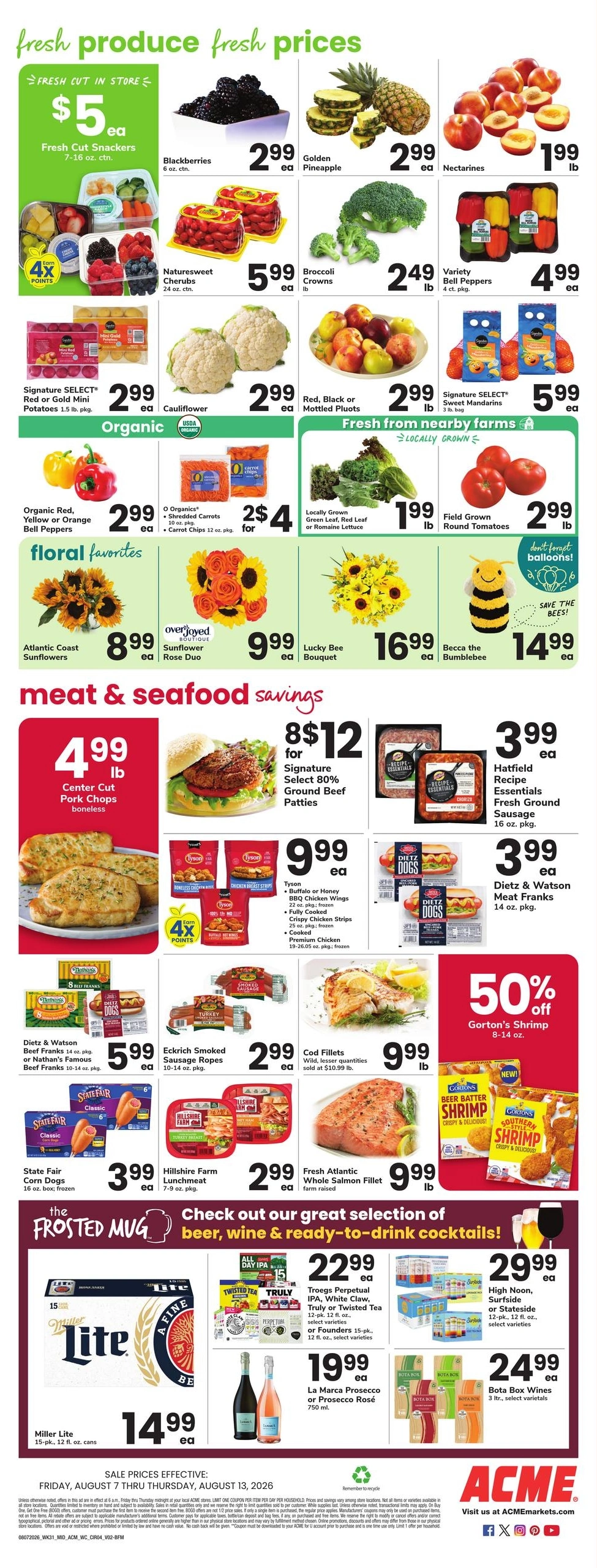 Acme Markets flyer page 4