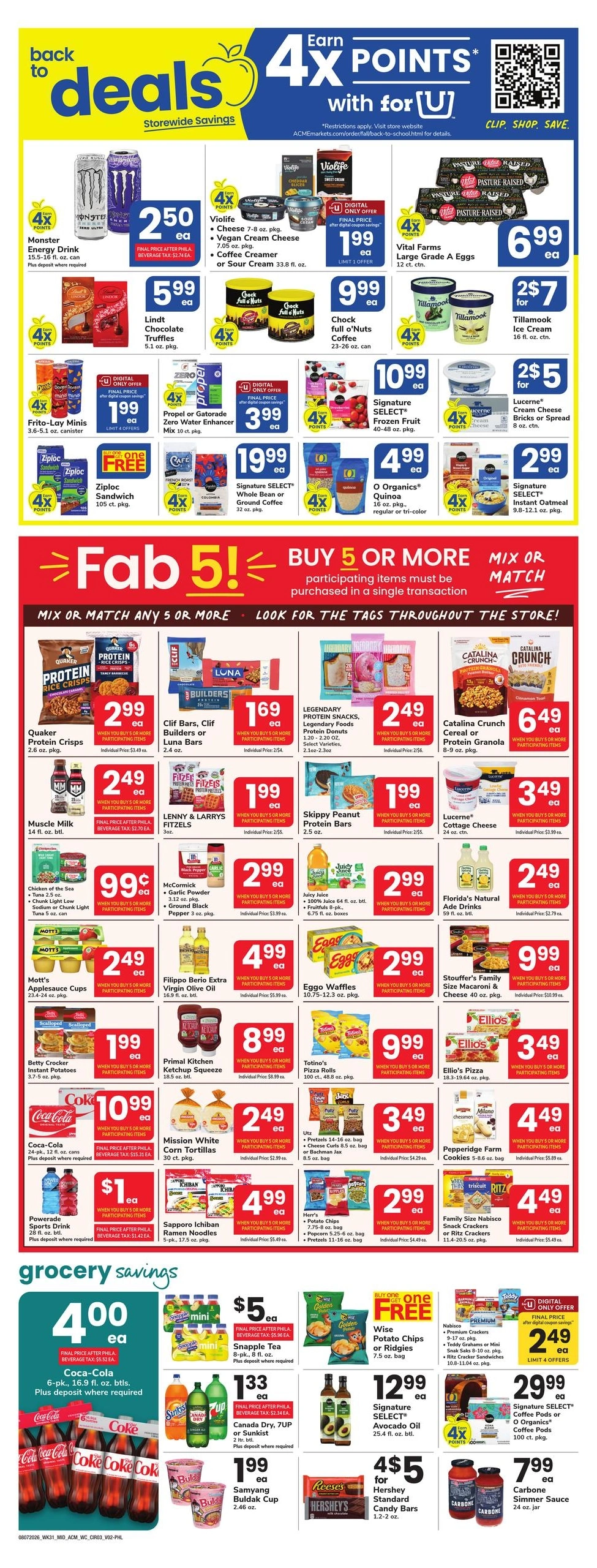 Acme Markets flyer page 3