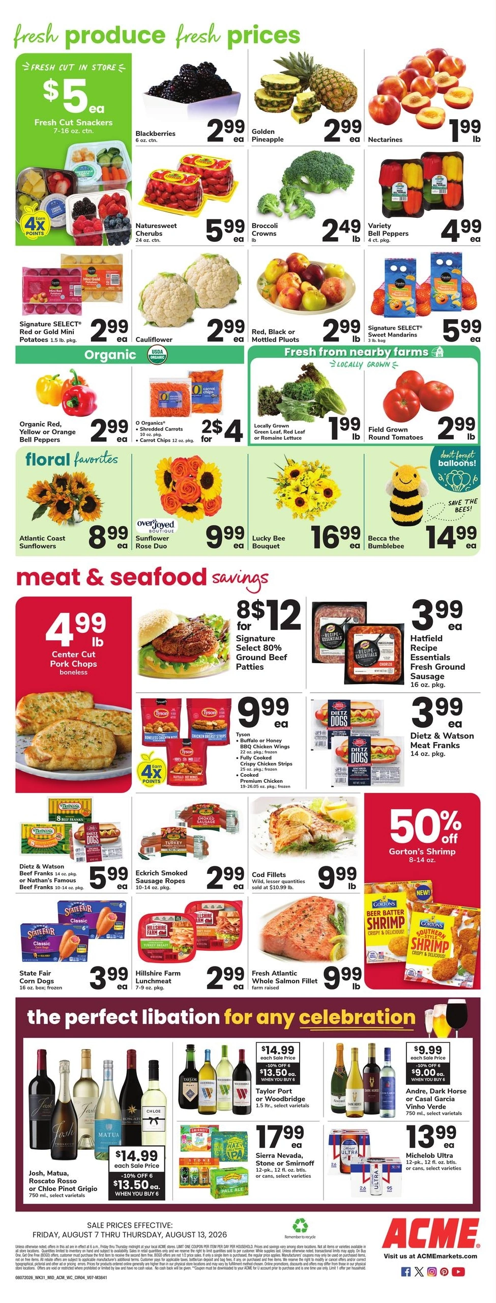 Acme Markets flyer page 4
