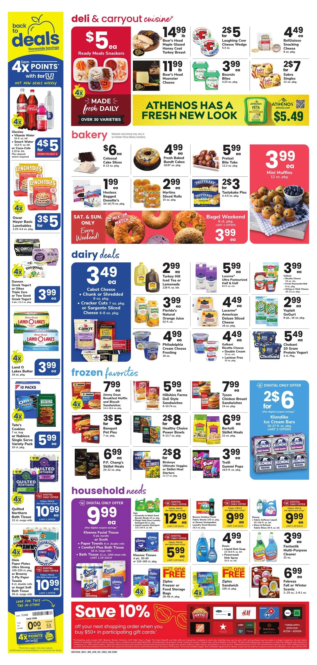 Acme Markets flyer page 2