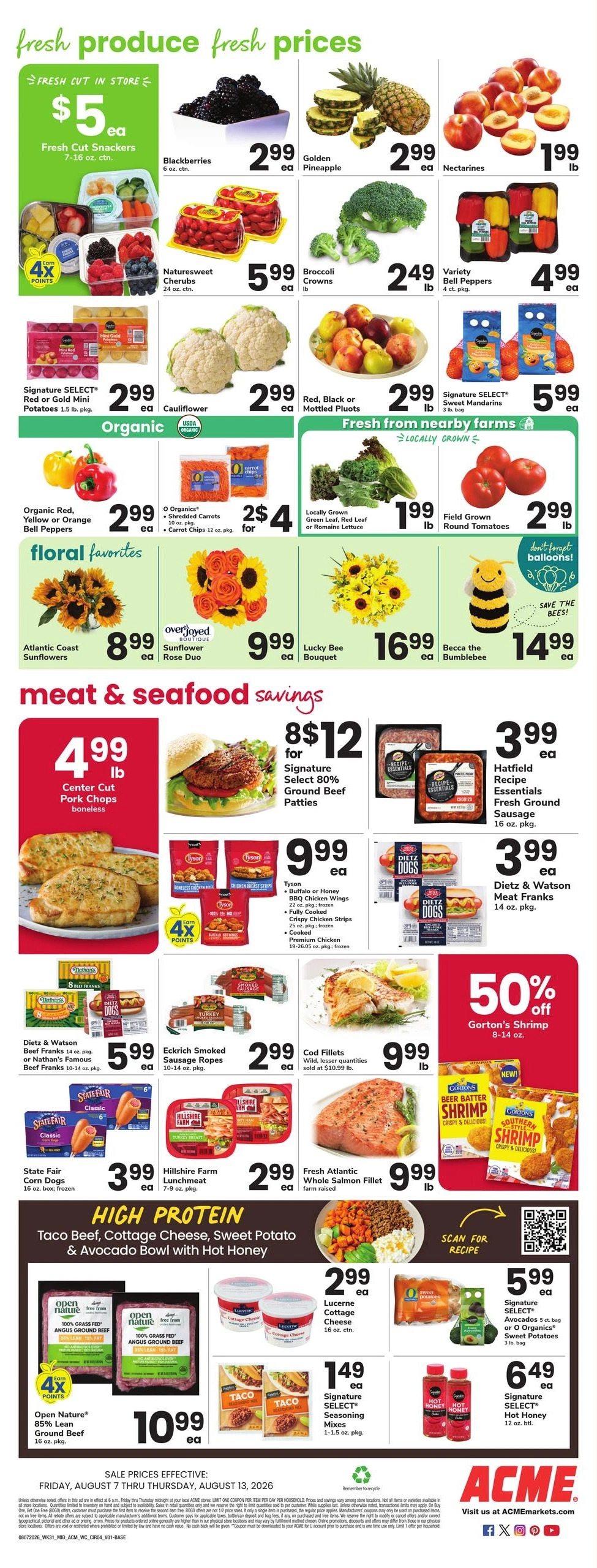 Acme Markets flyer page 4
