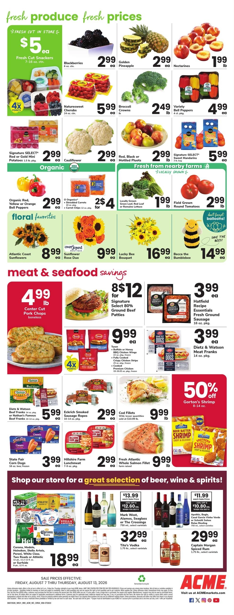 Acme Markets flyer page 4
