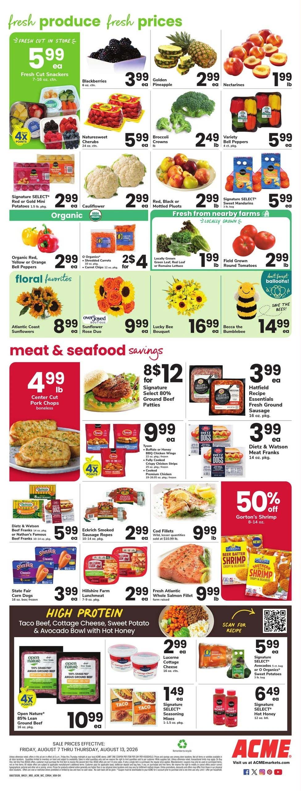 Acme Markets flyer page 4