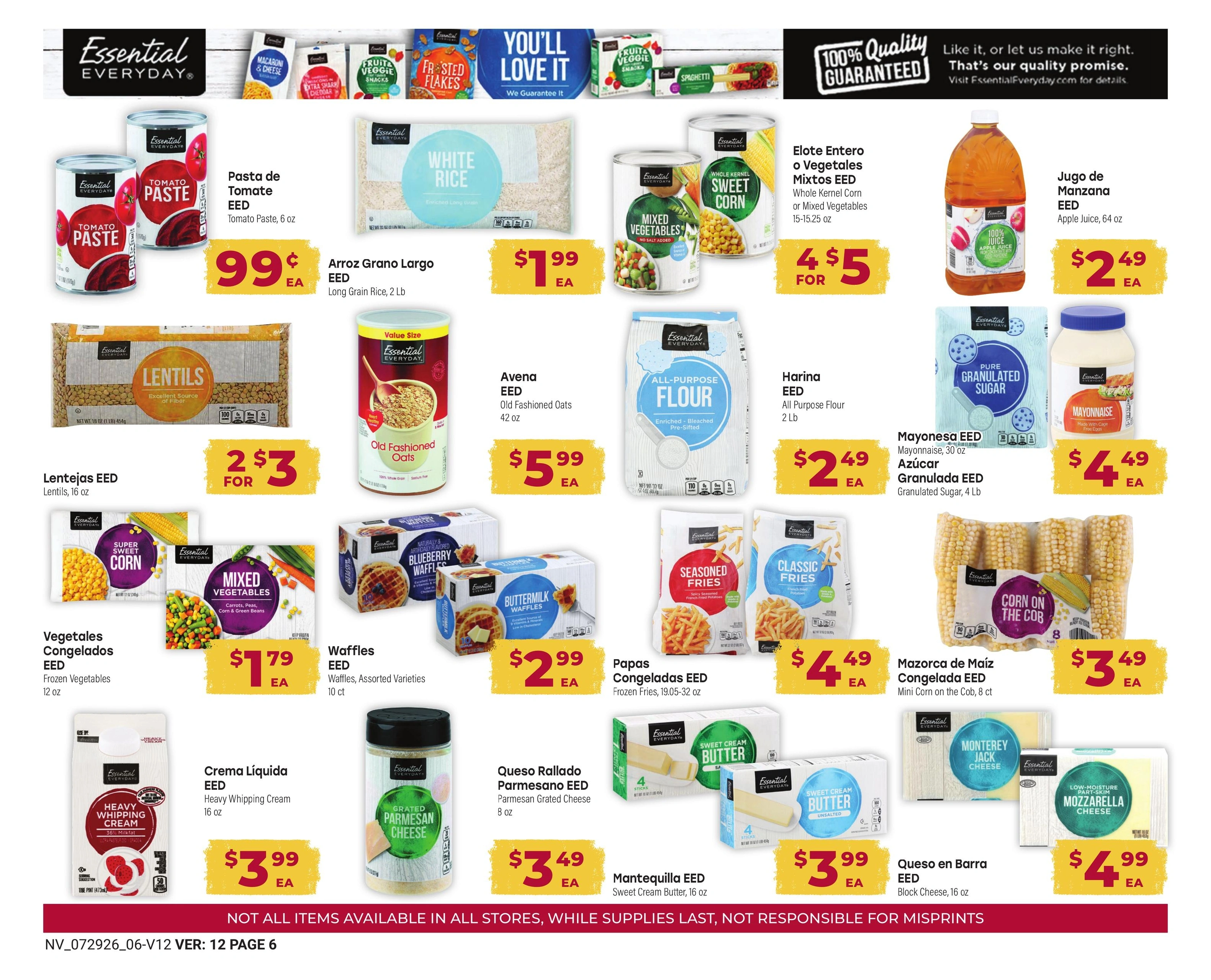 Cardenas Markets flyer page 6
