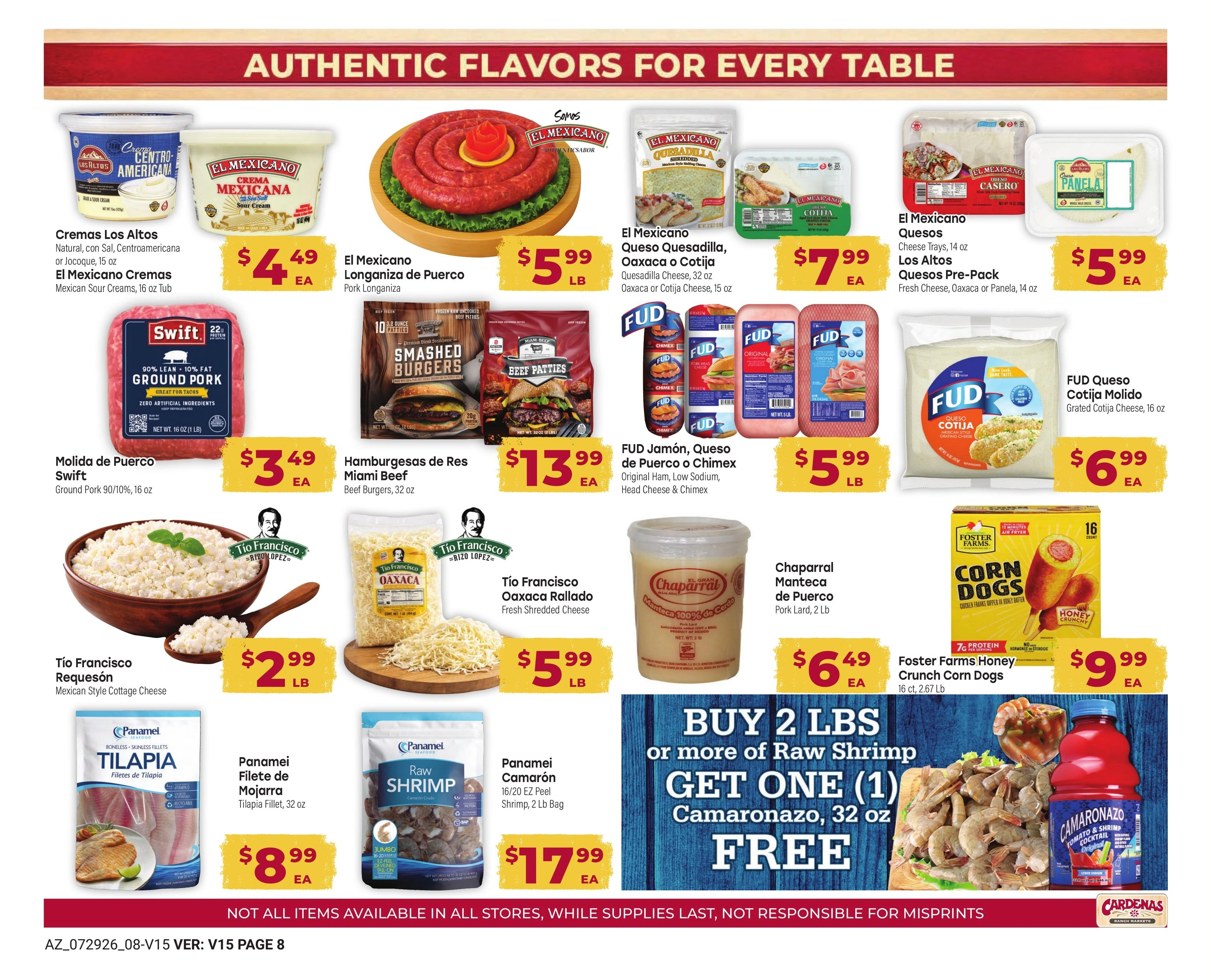 Cardenas Markets flyer page 8