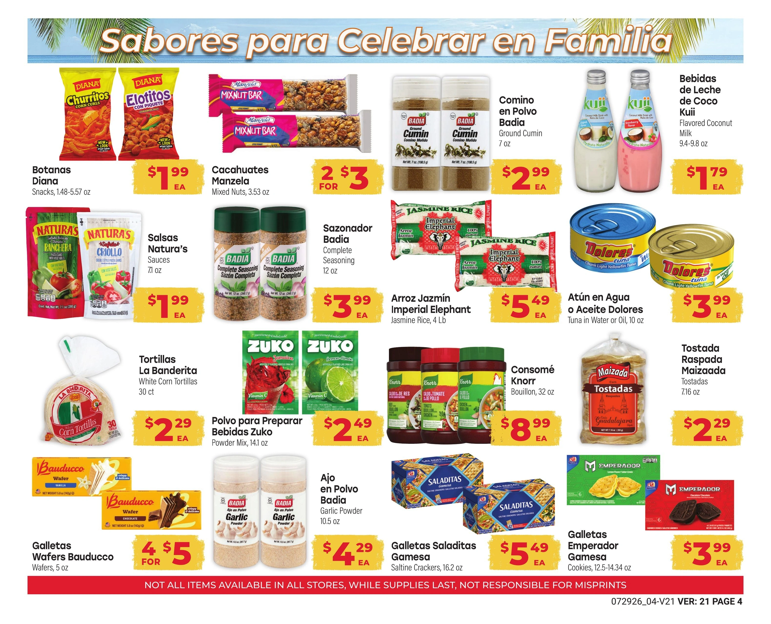 El Rancho Supermercado flyer page 4