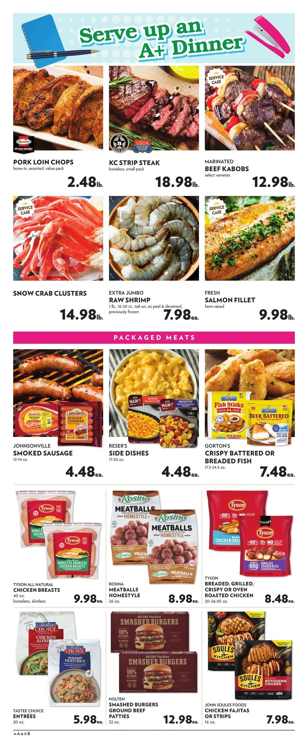Reasor's flyer page 4