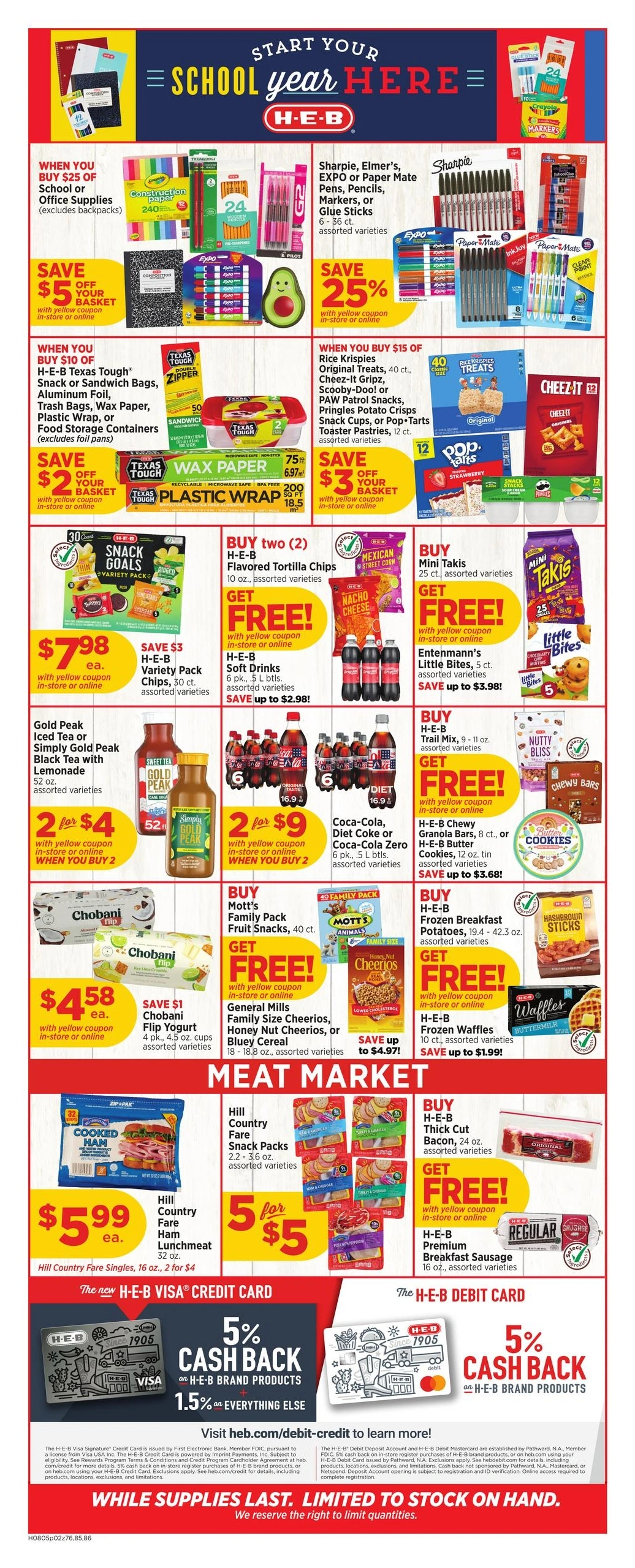 H-E-B flyer page 2