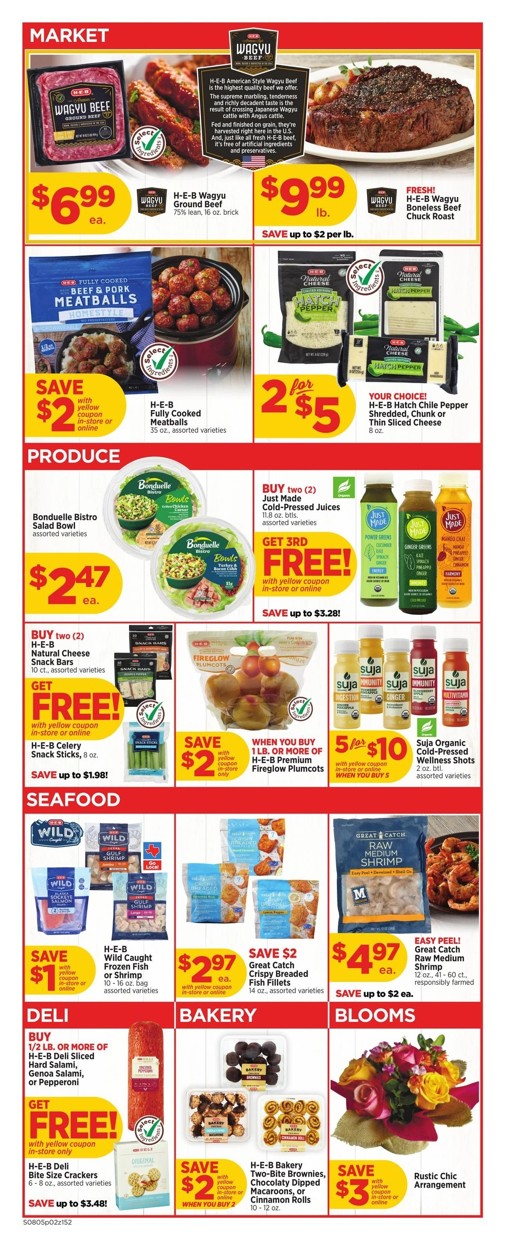 H-E-B flyer page 2