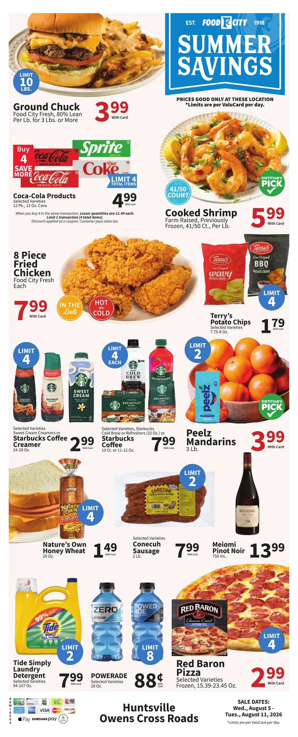 FoodCity flyer page 1