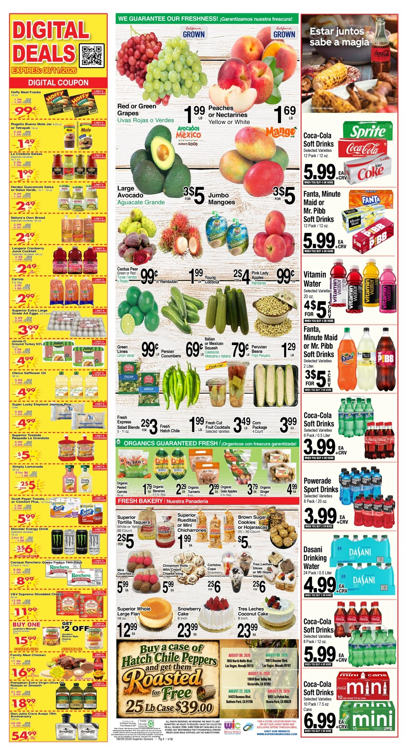 Superior Grocers flyer page 4