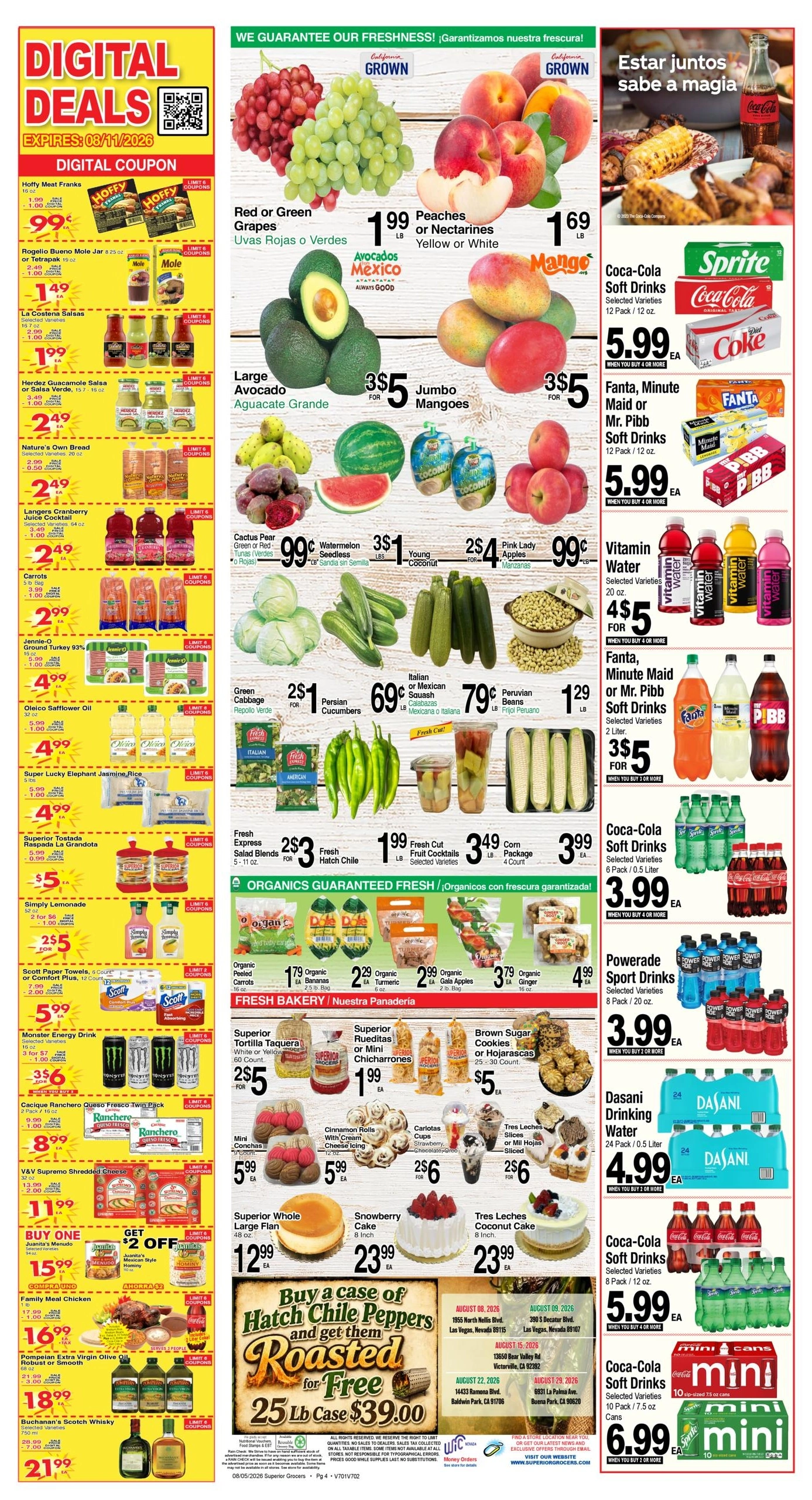 Superior Grocers flyer page 4