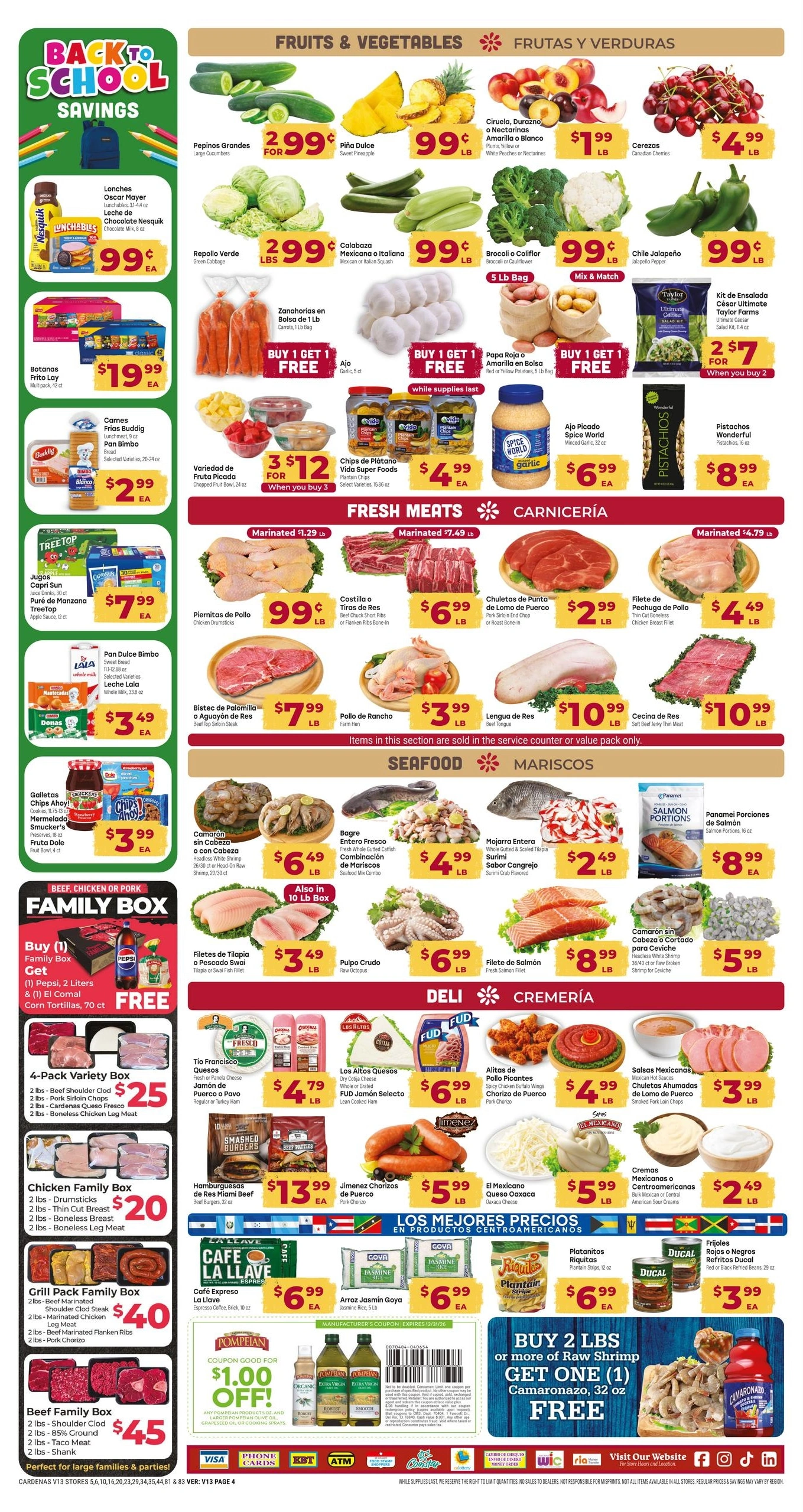 Cardenas Markets flyer page 4