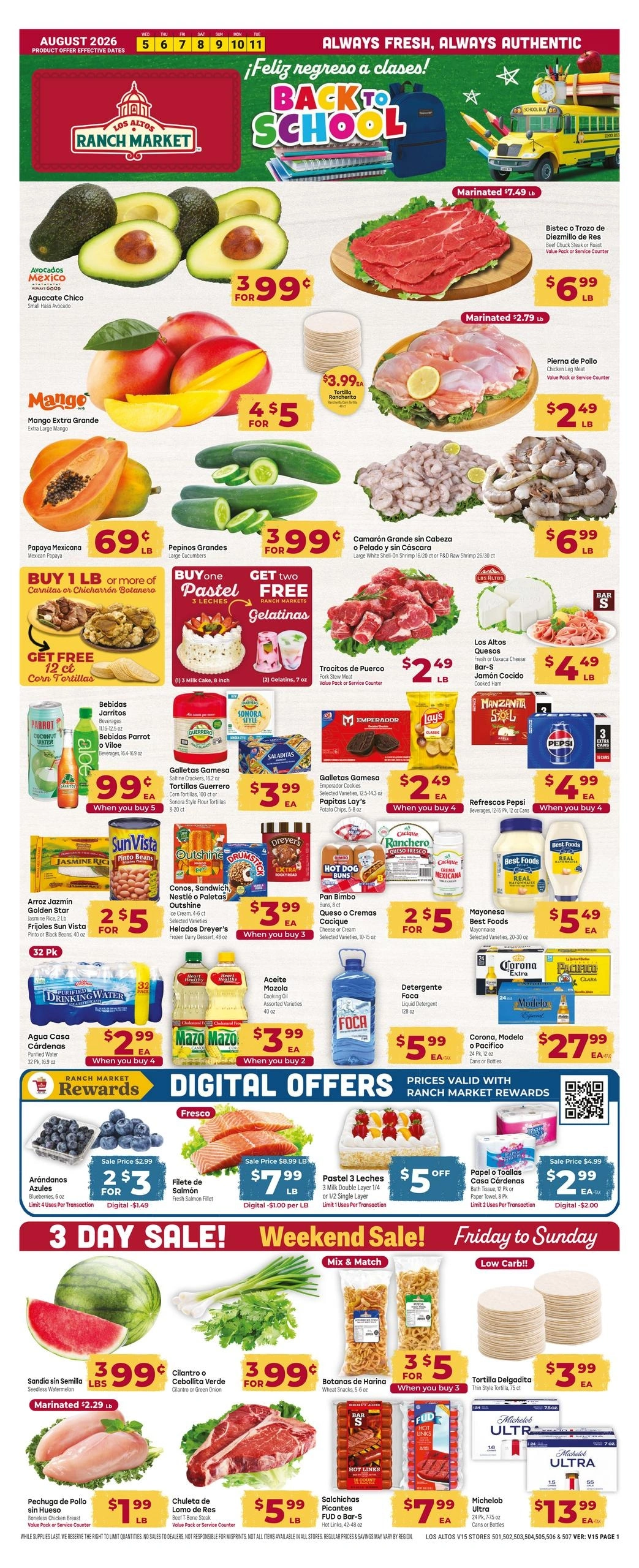 Cardenas Markets flyer page 1