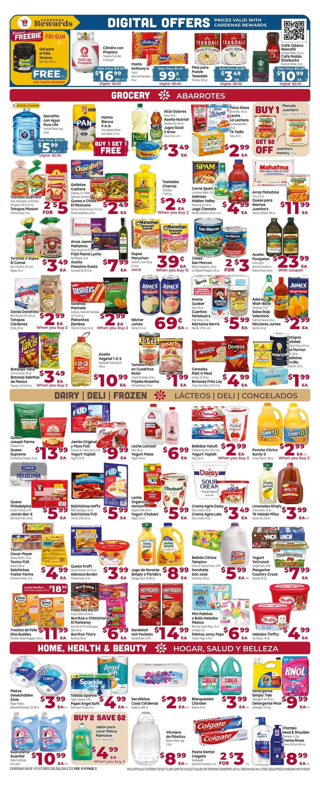 Cardenas Markets flyer page 2