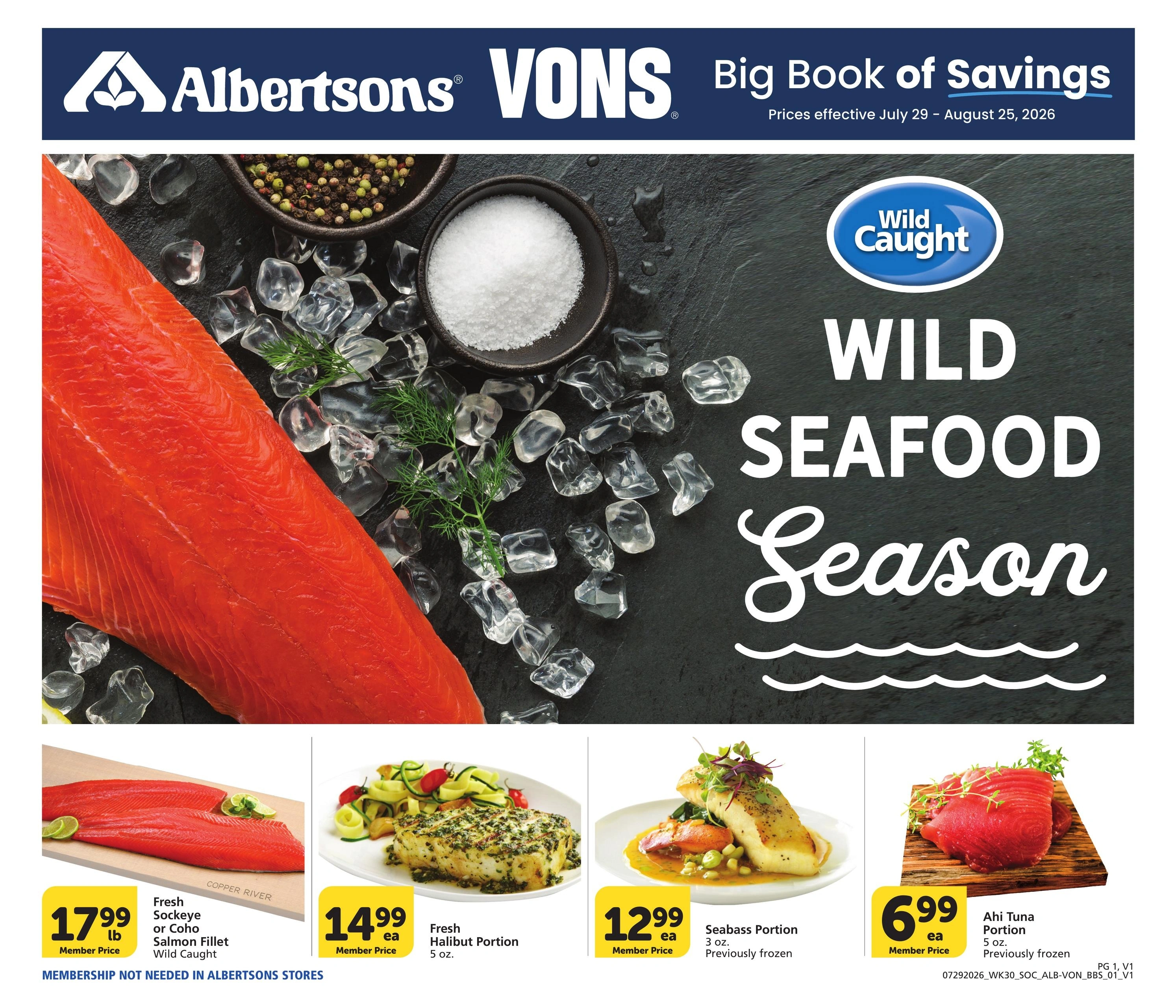 Albertsons flyer page 1