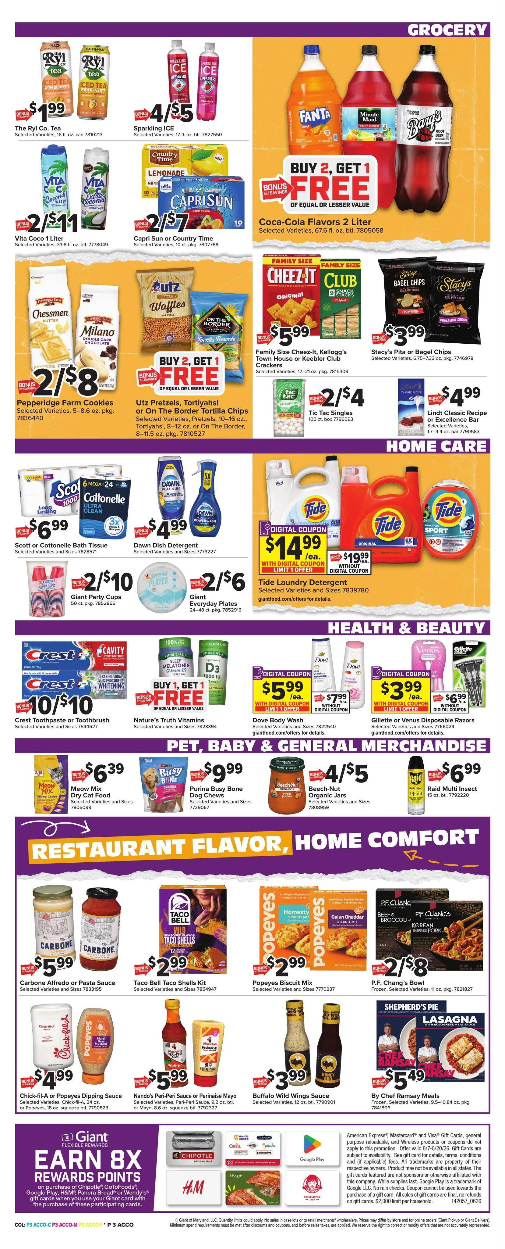 Giant Food flyer page 5