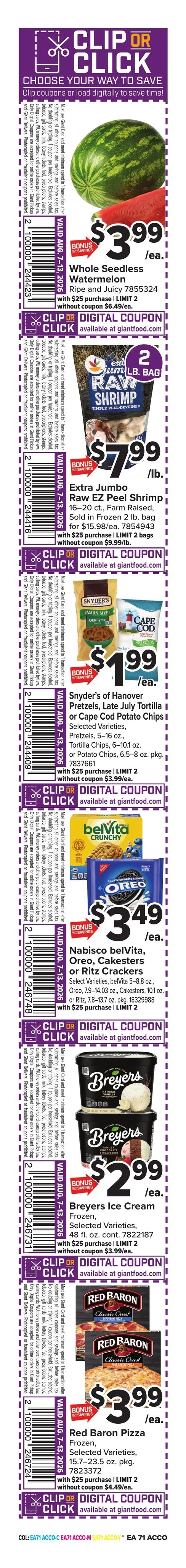 Giant Food flyer page 2
