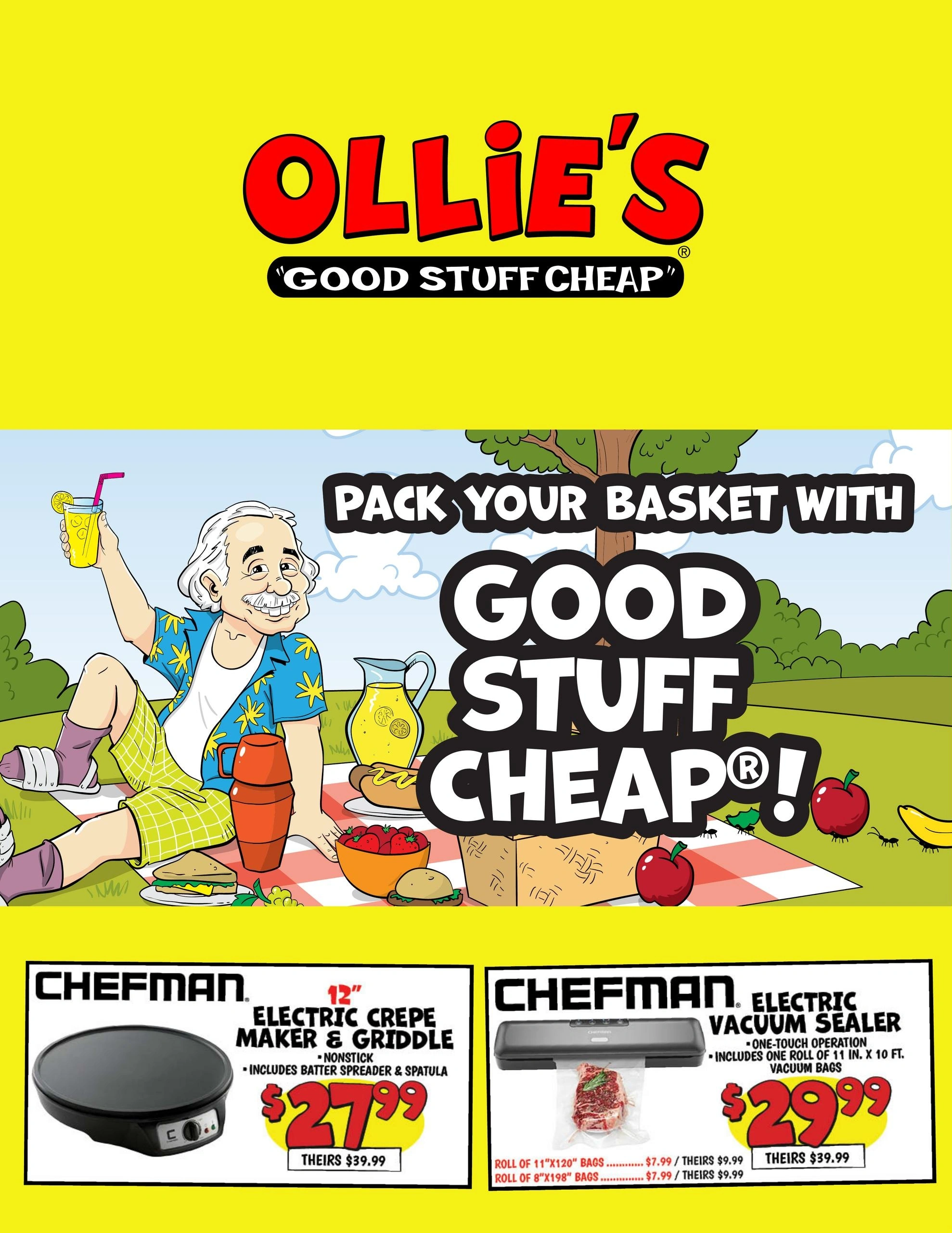 Ollie's Bargain Outlet flyer page 1