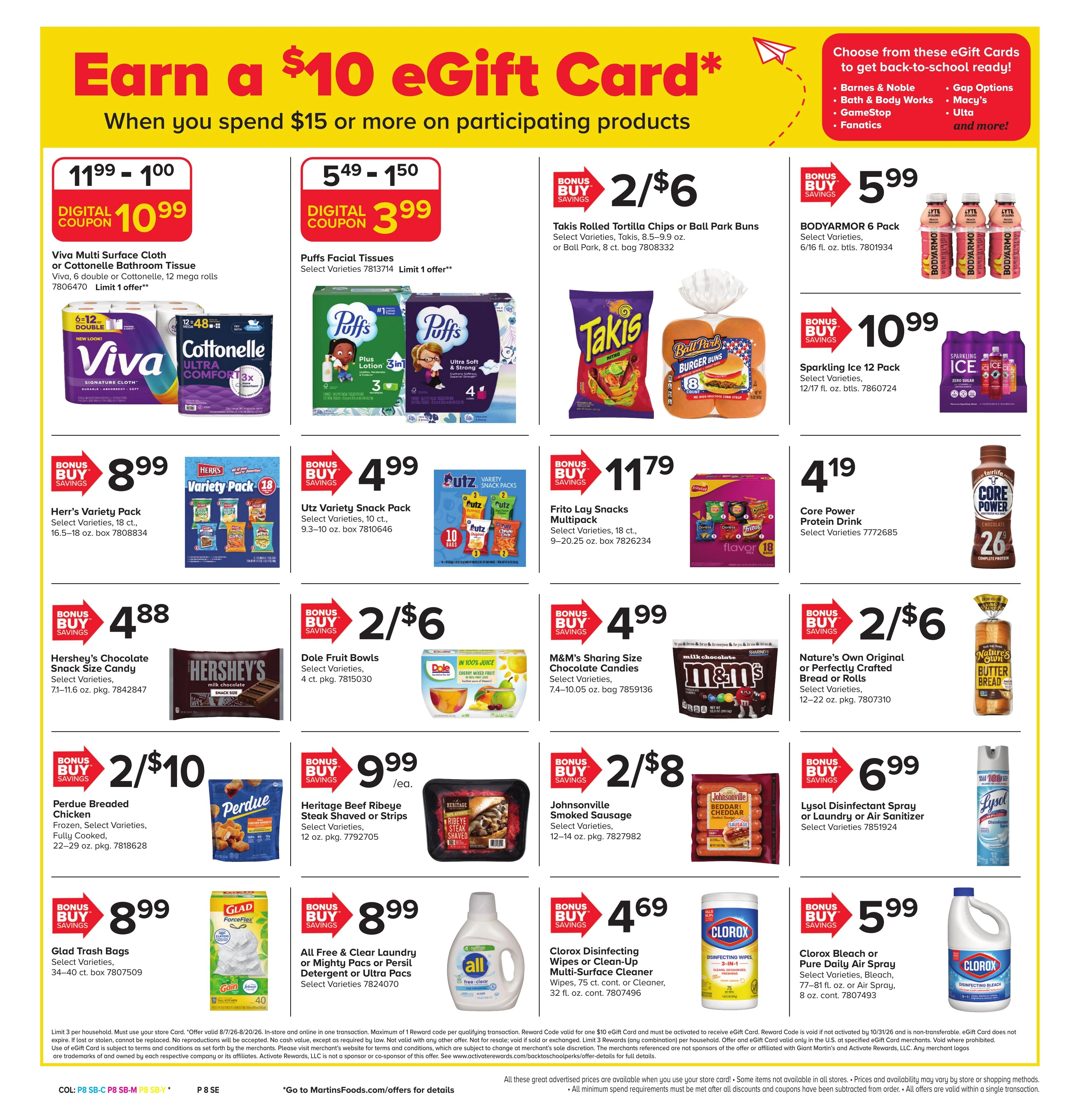 Martin's Food Market flyer page 6
