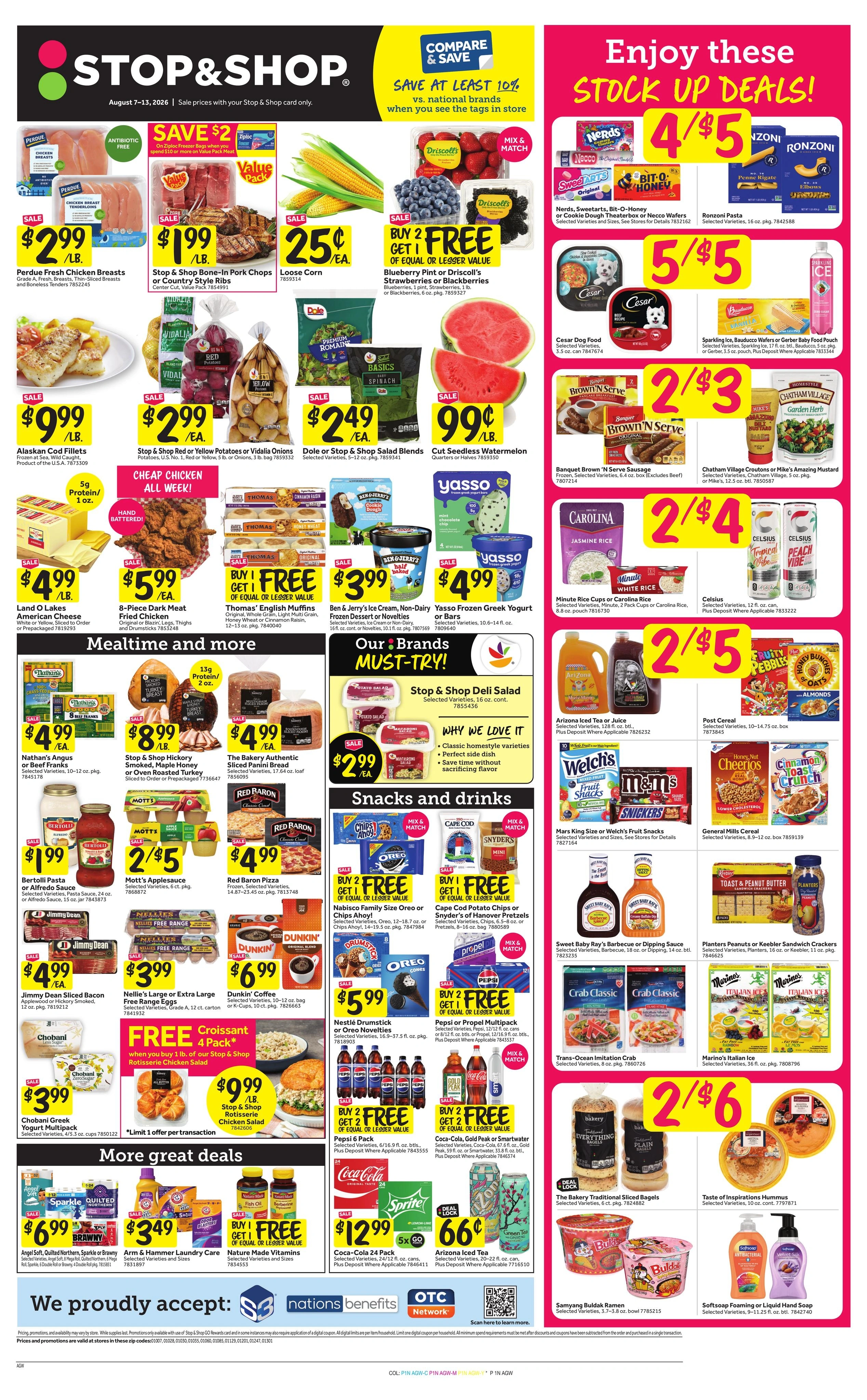 Stop & Shop flyer page 1