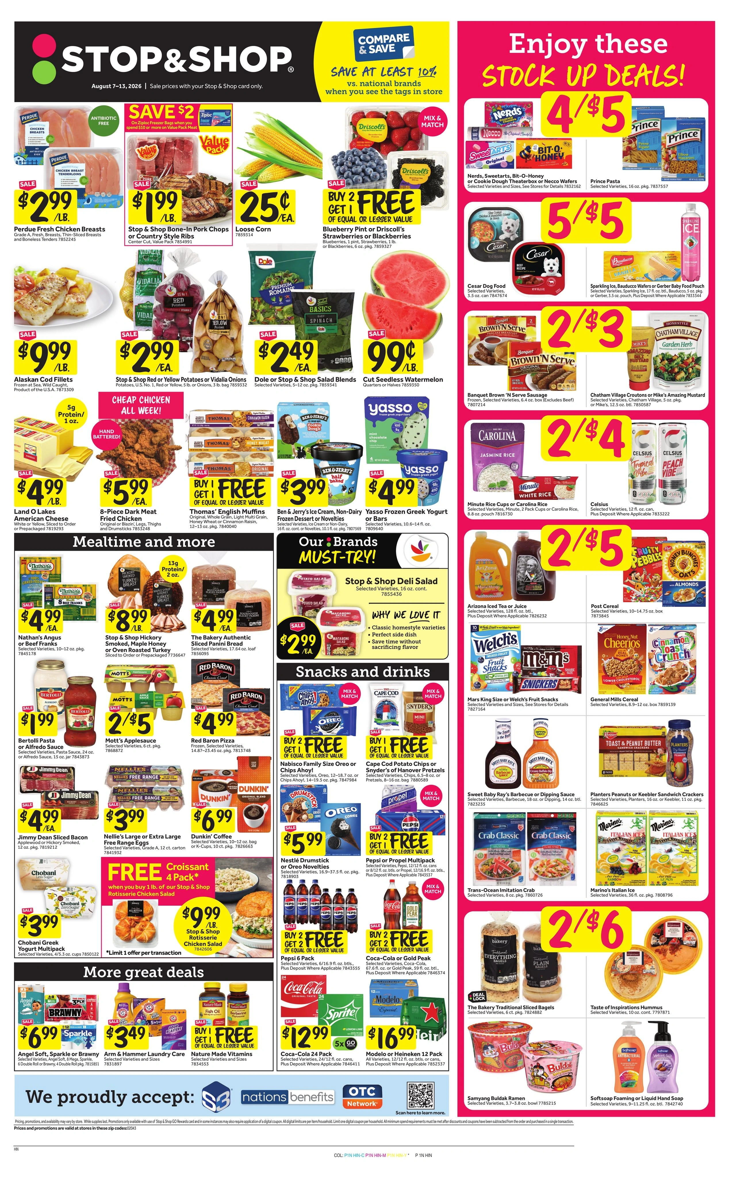 Stop & Shop flyer page 1