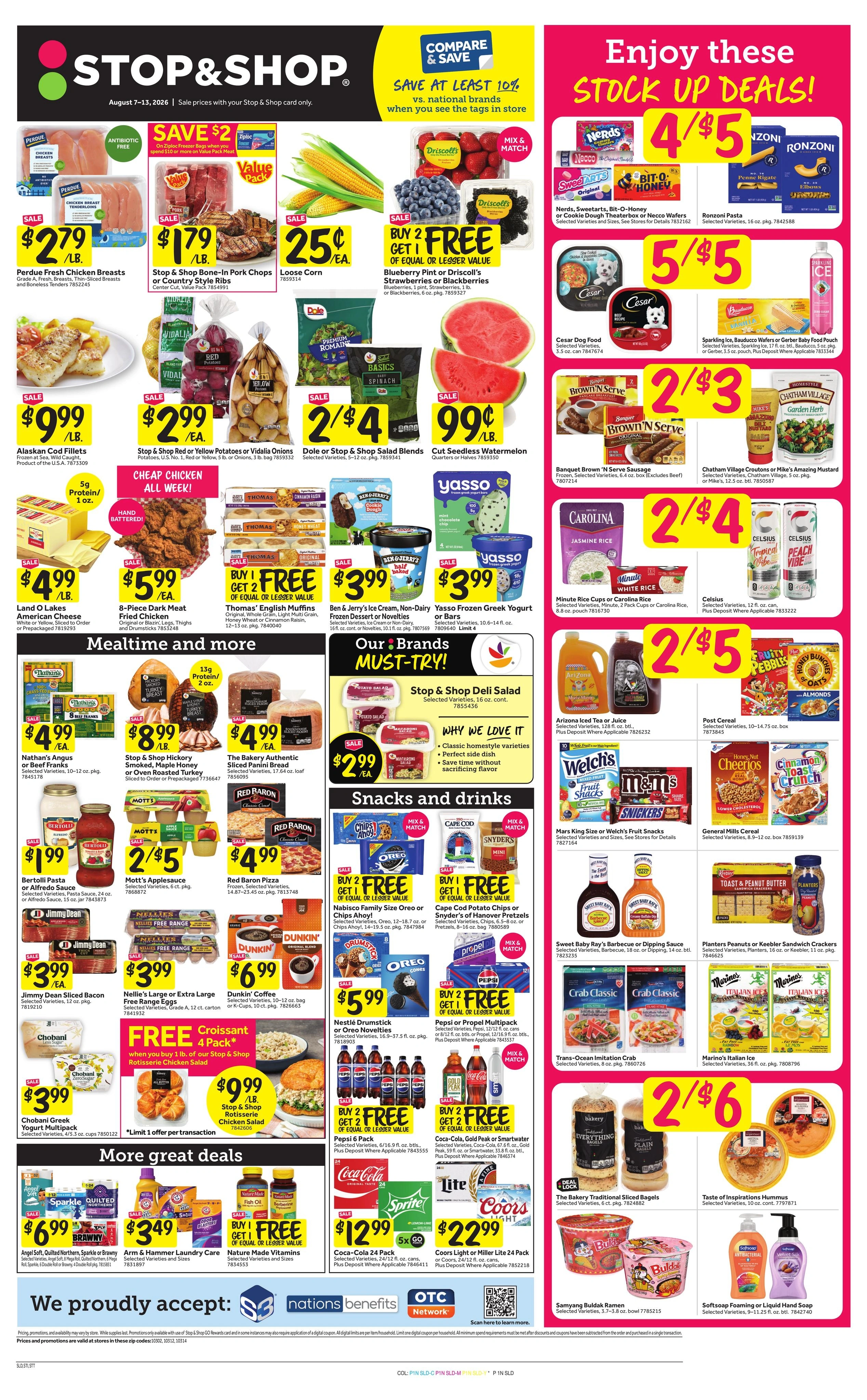 Stop & Shop flyer page 1