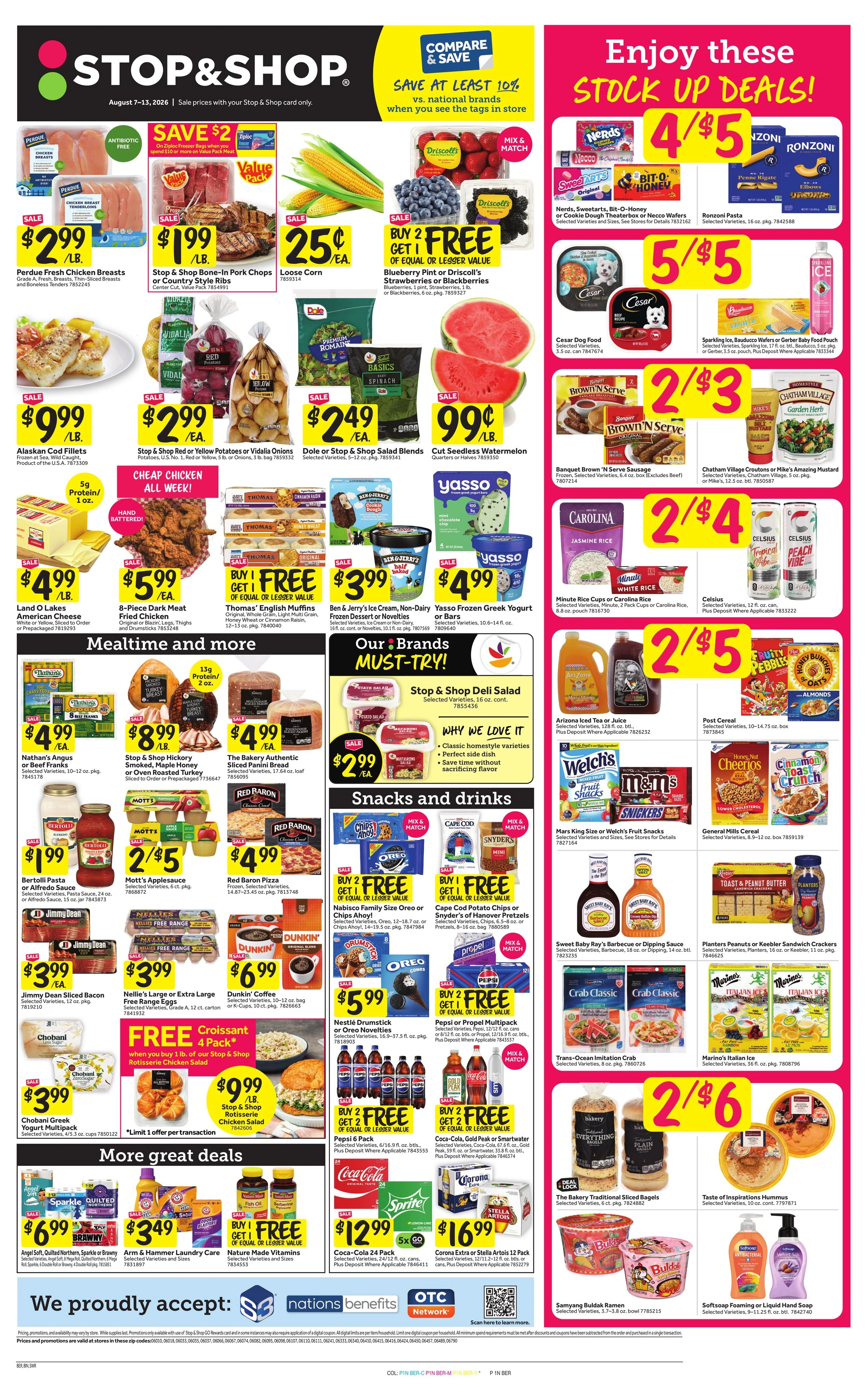 Stop & Shop flyer page 1