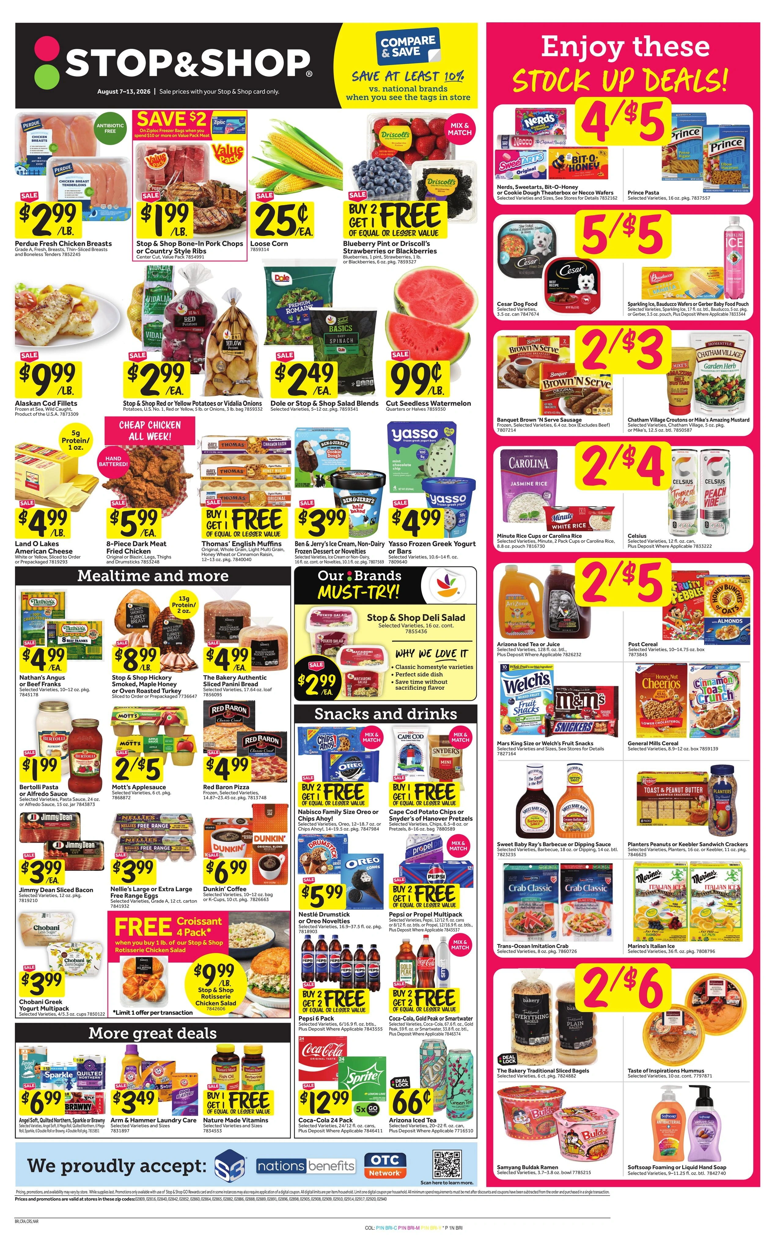 Stop & Shop flyer page 1