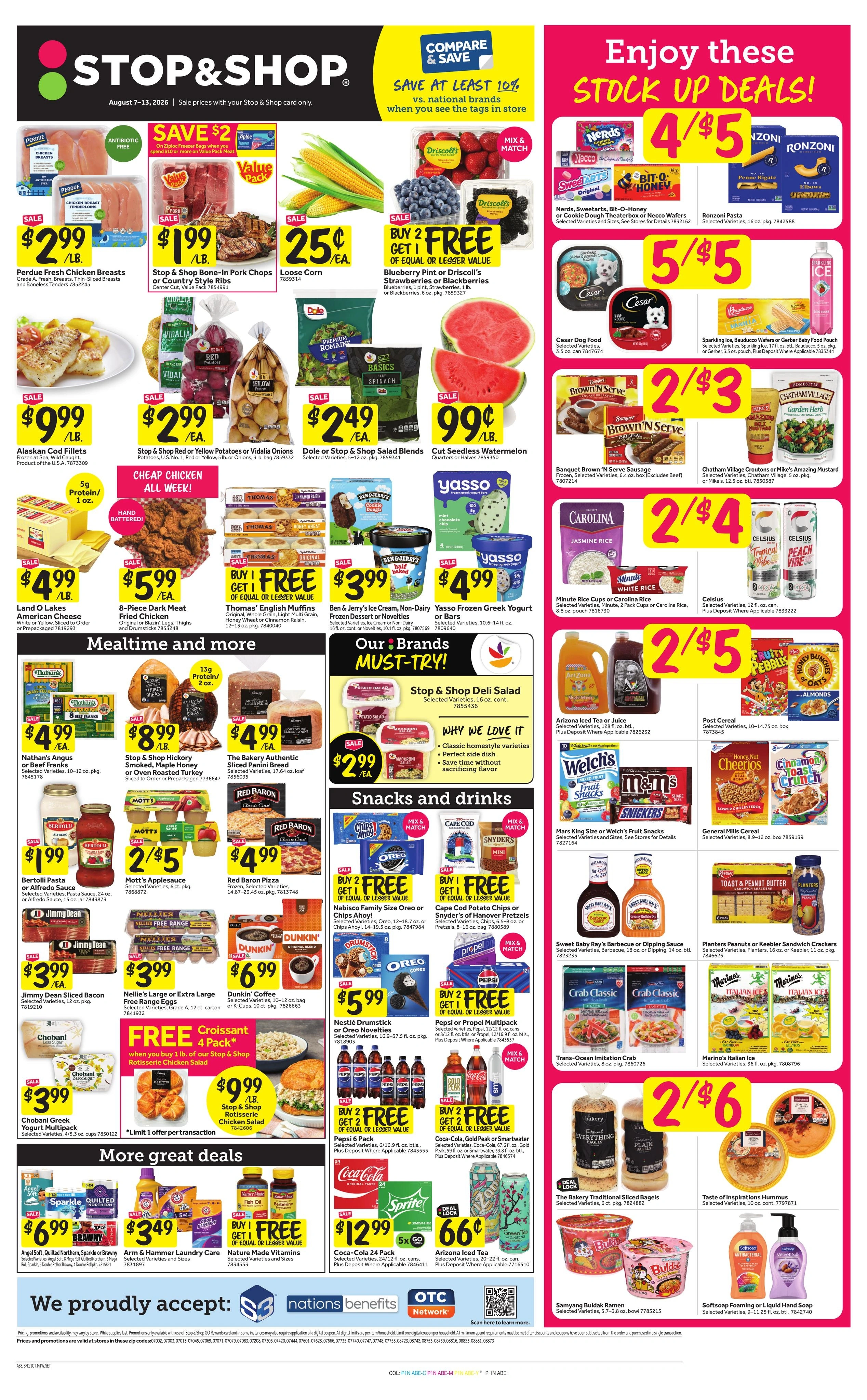 Stop & Shop flyer page 1