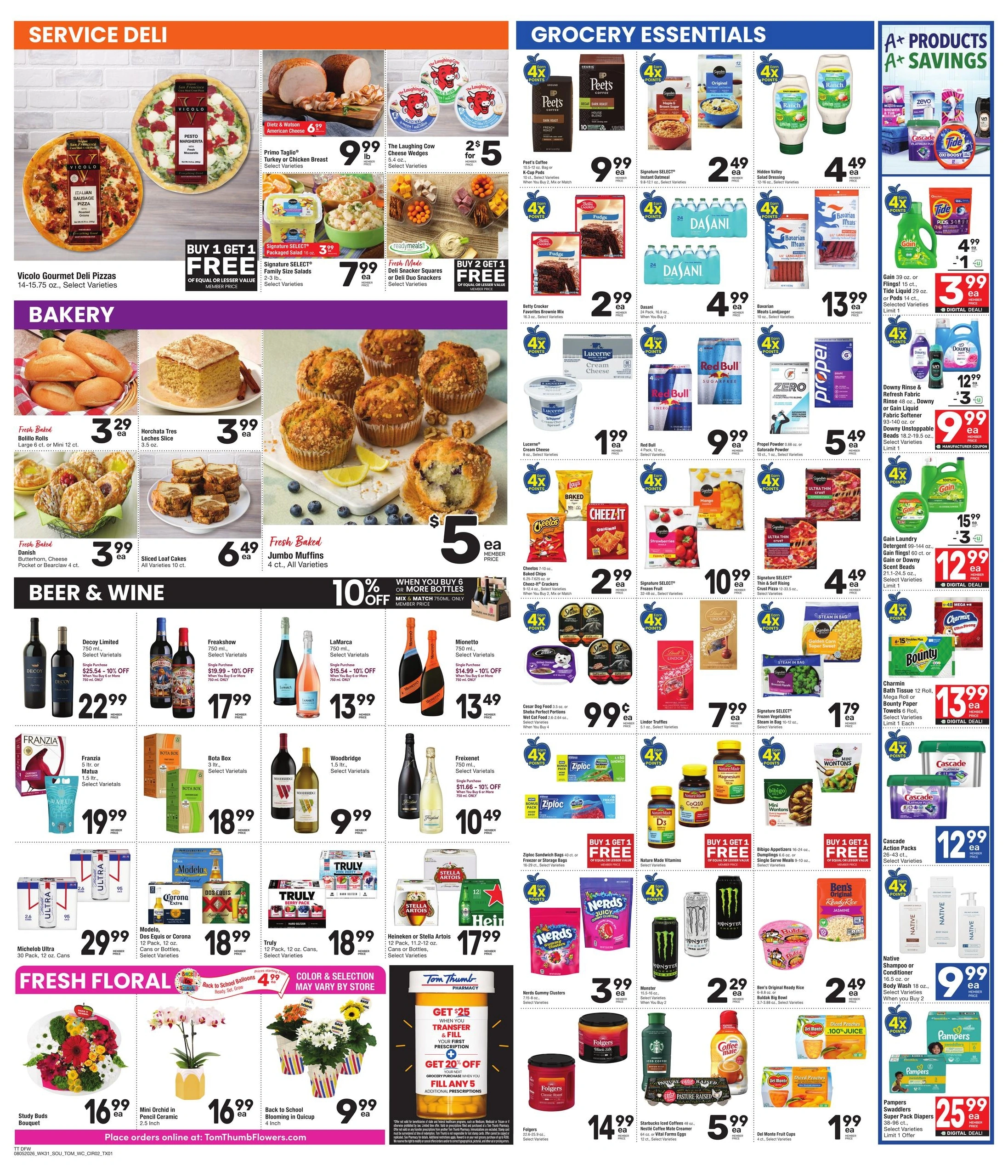 Tom Thumb flyer page 3