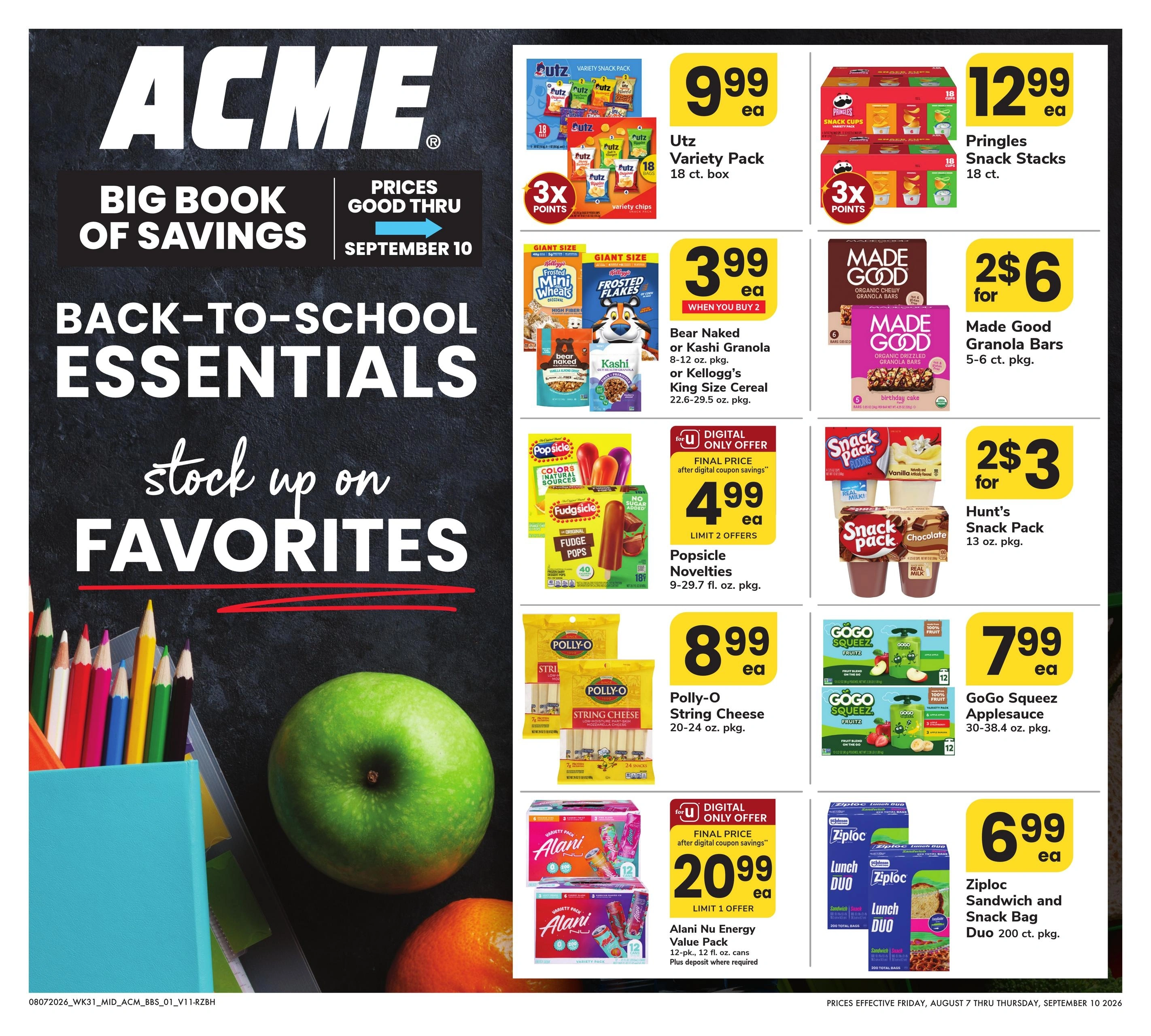 Acme Markets flyer page 1