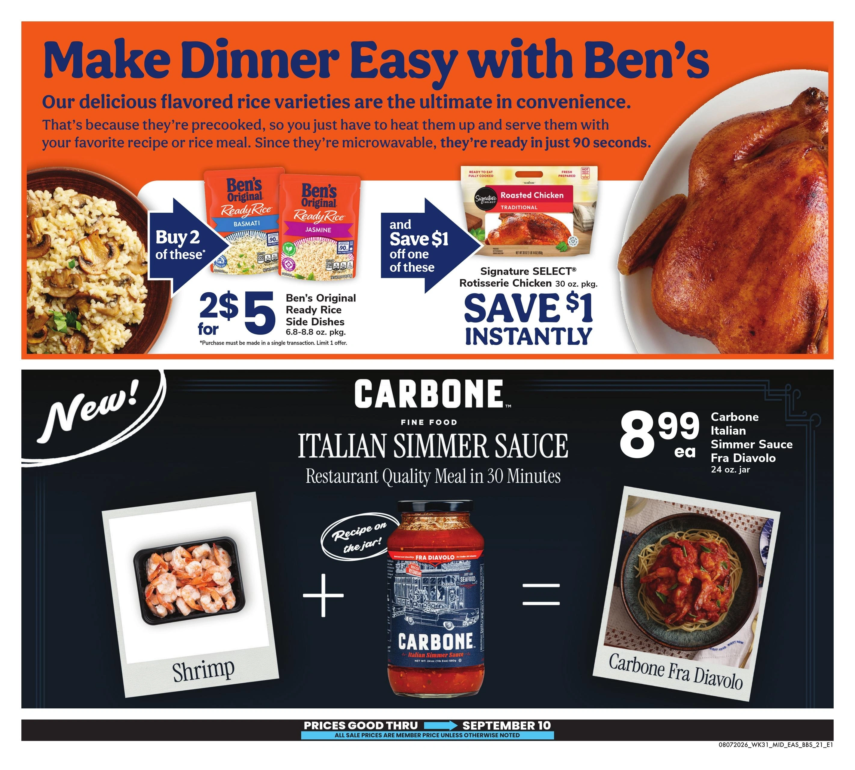 Safeway flyer page 21
