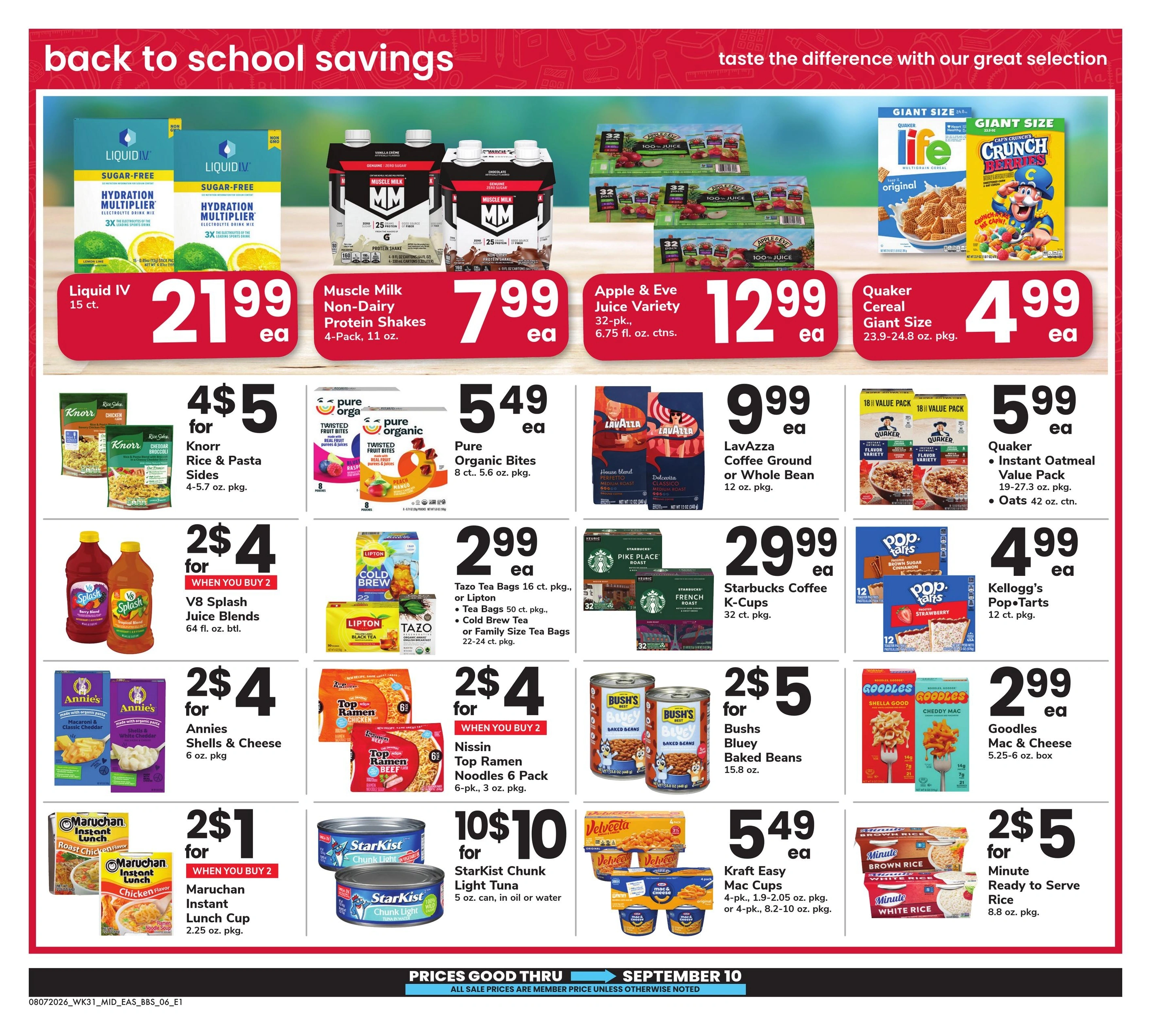 Safeway flyer page 6