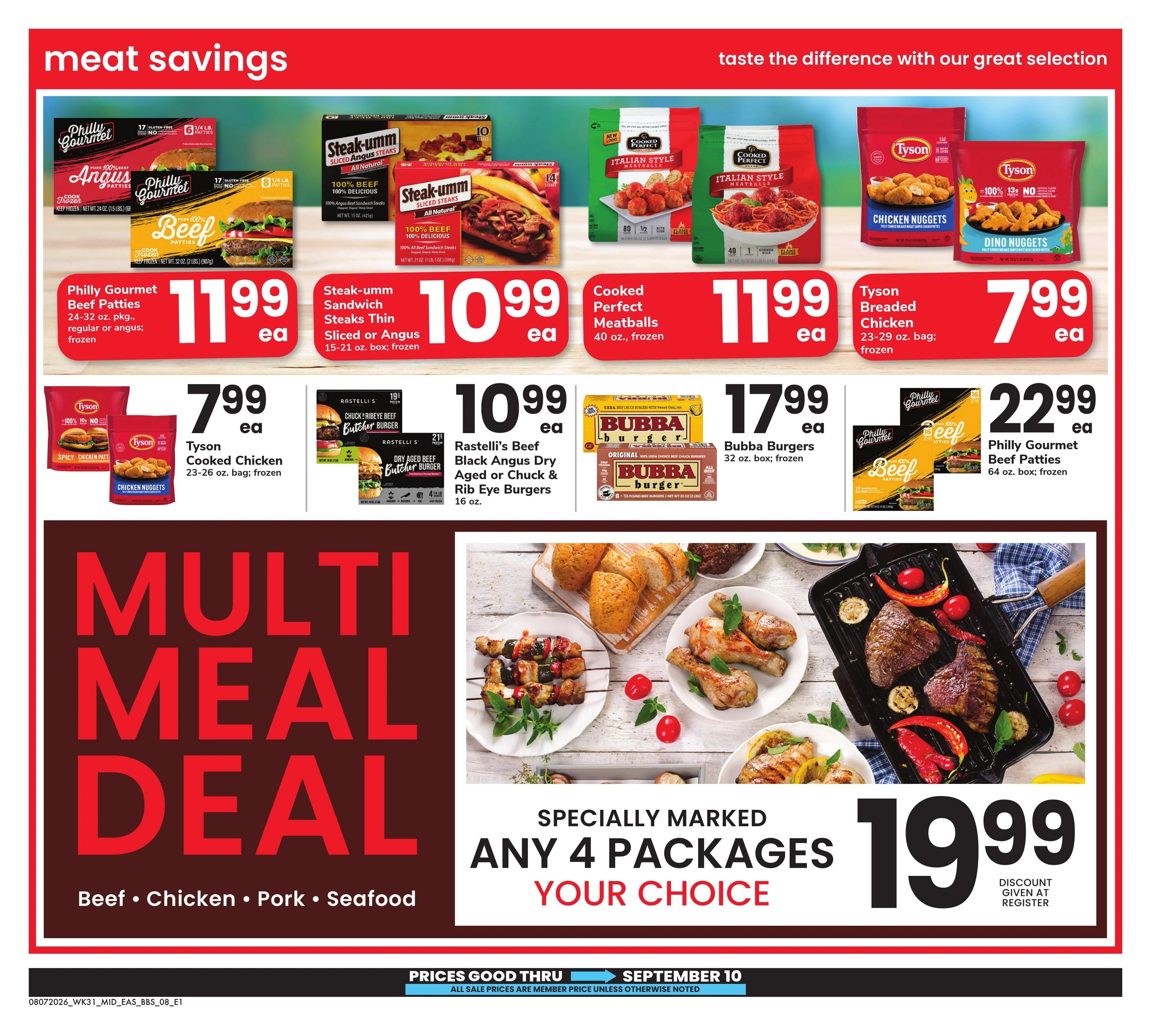 Safeway flyer page 8
