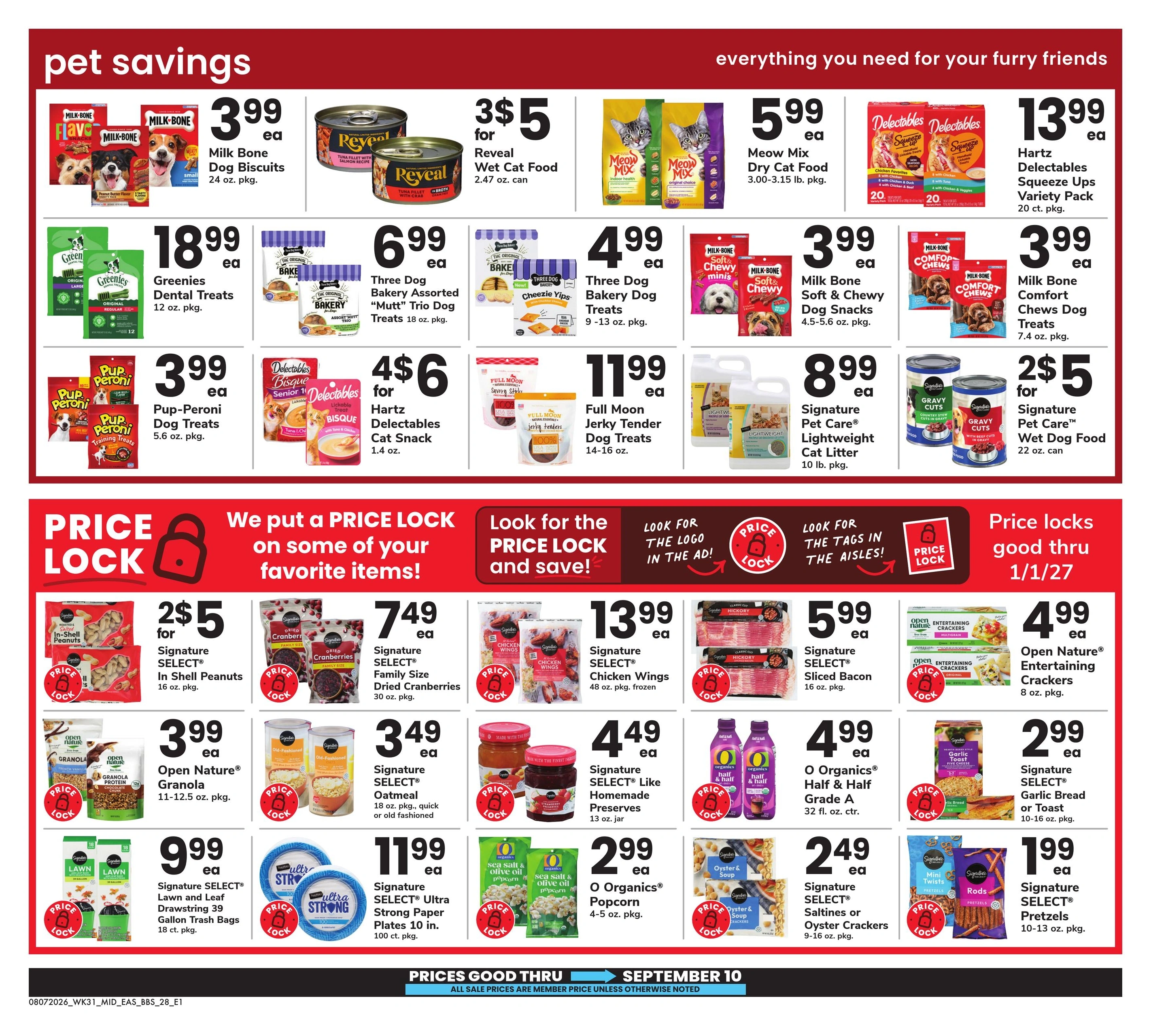 Safeway flyer page 28