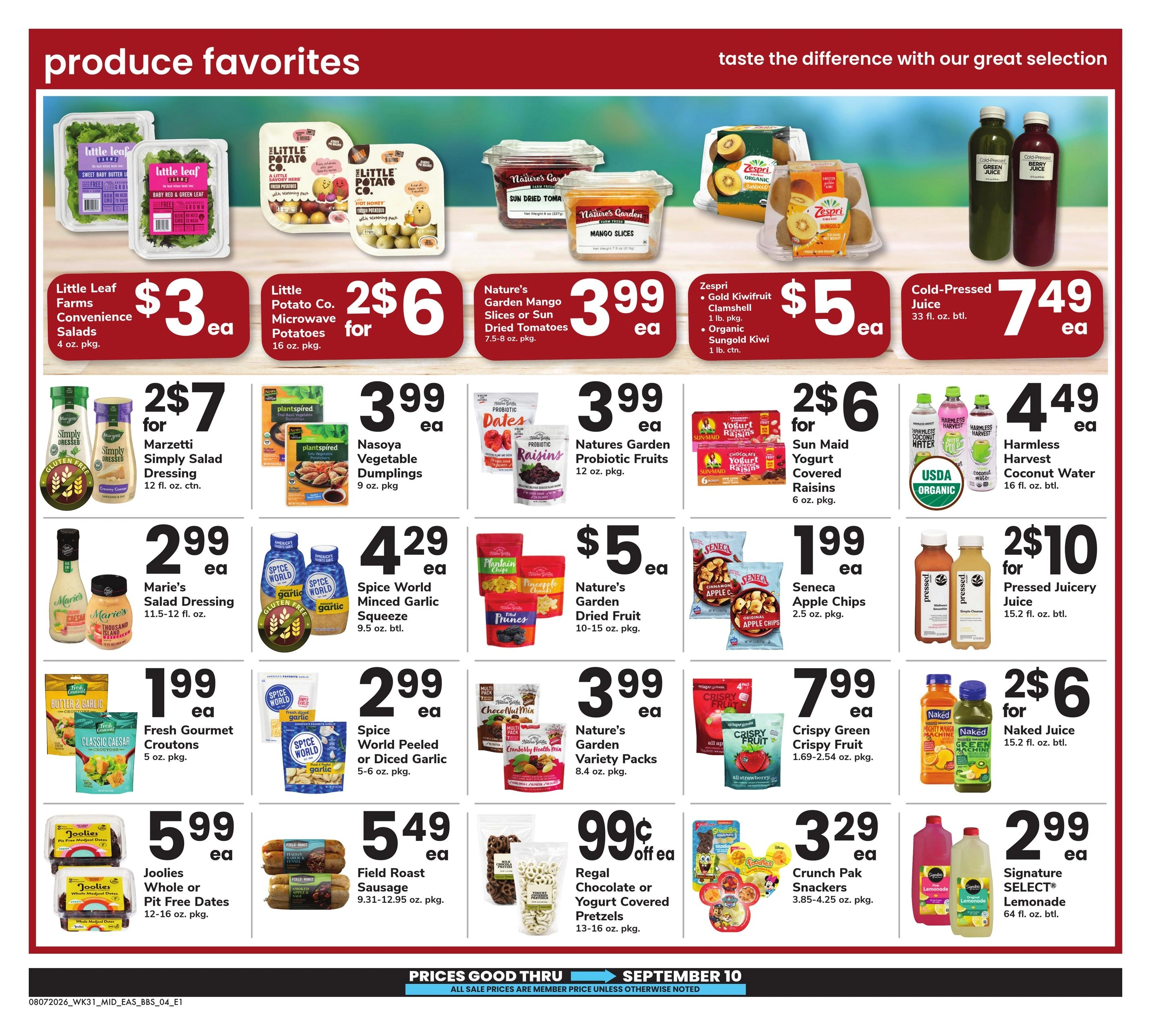Safeway flyer page 4
