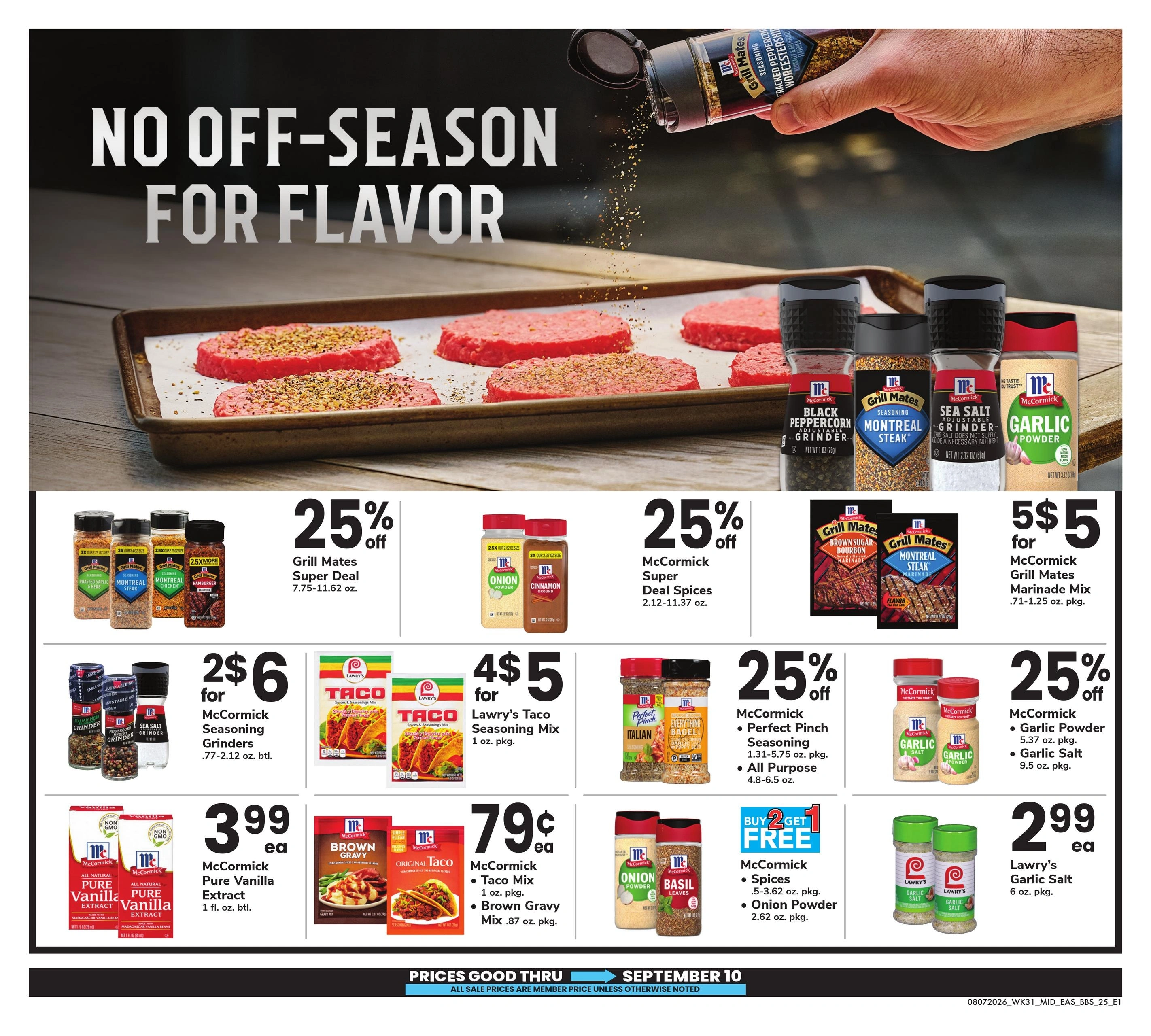 Safeway flyer page 25
