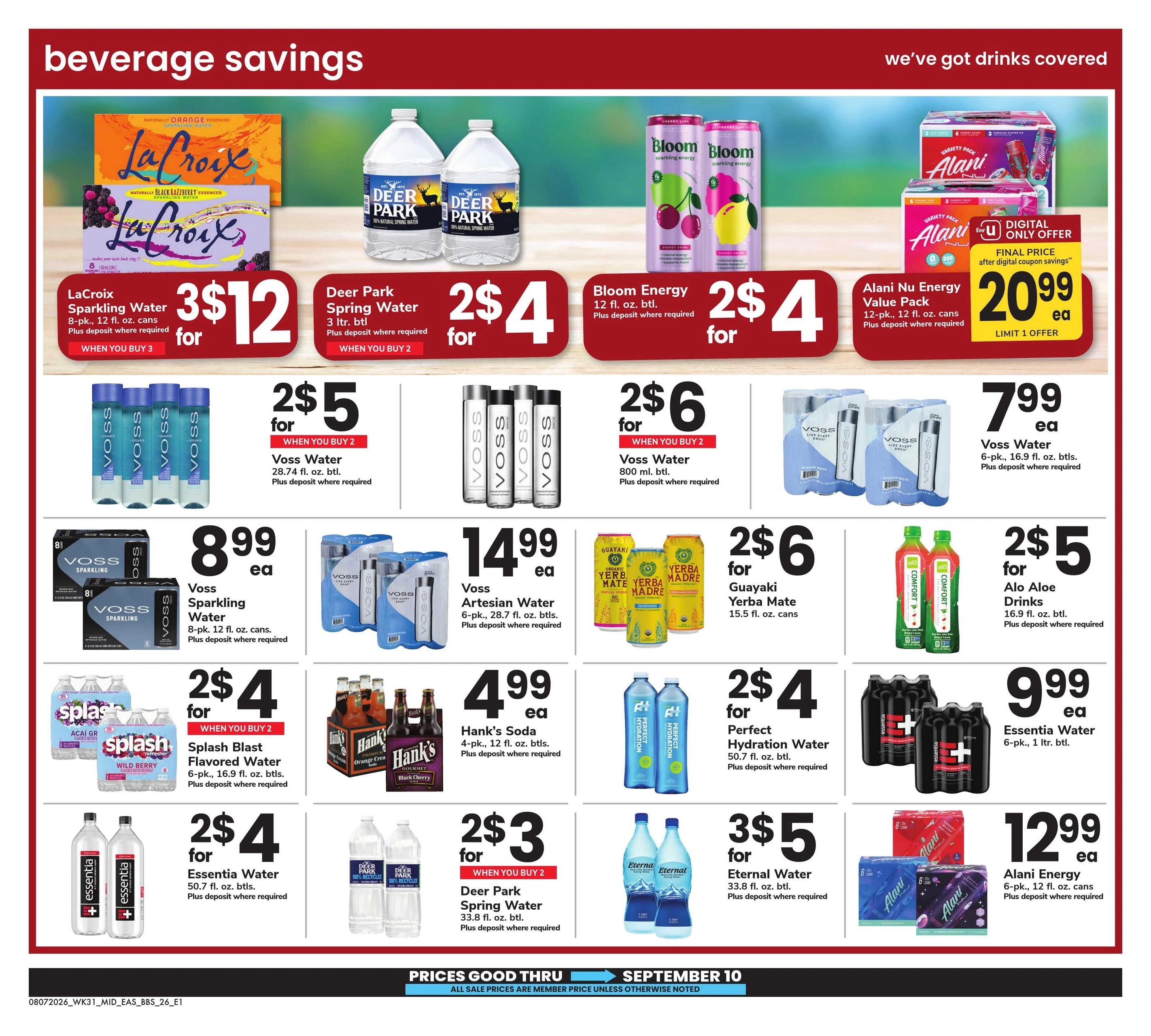 Safeway flyer page 26