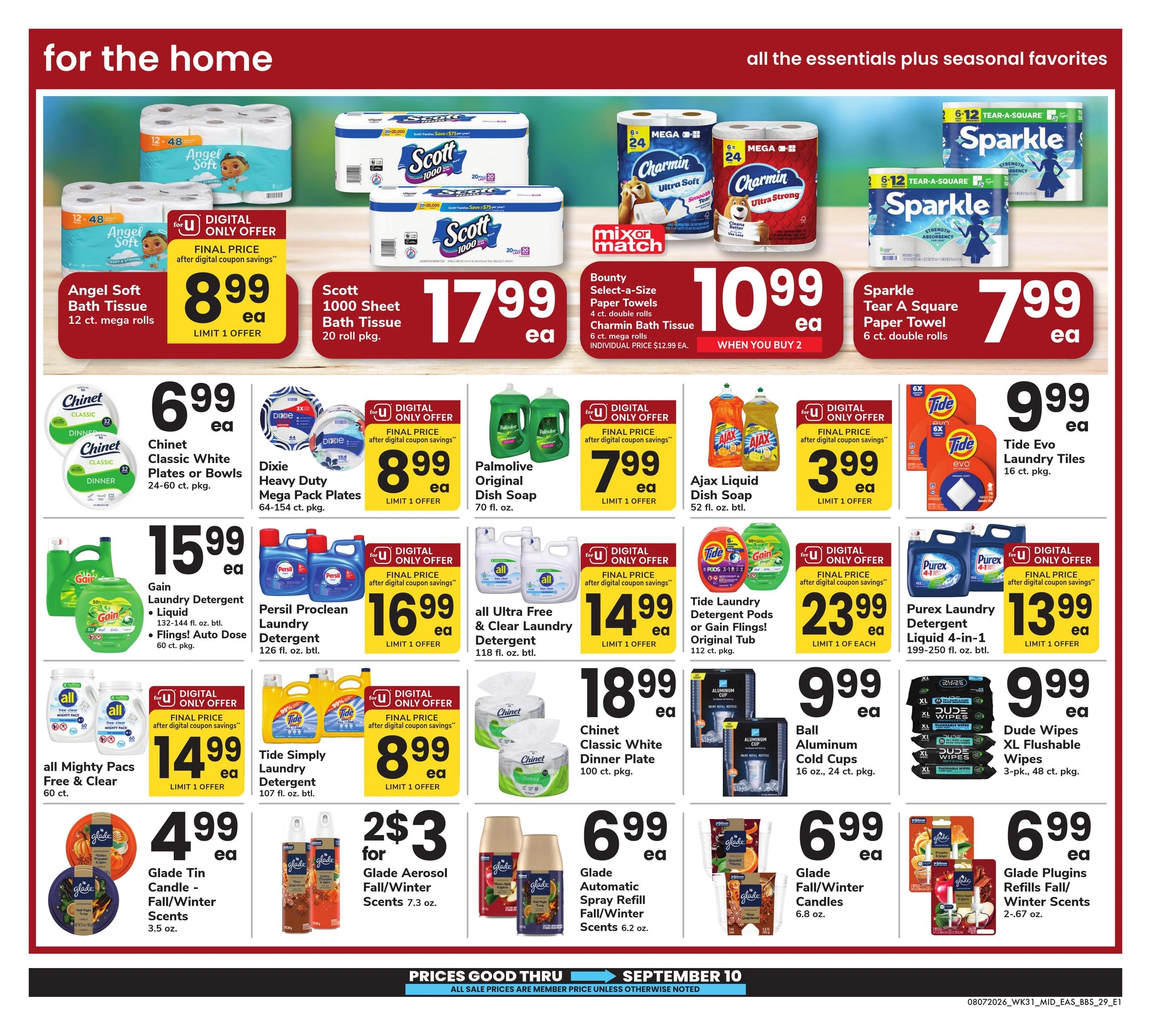 Safeway flyer page 29