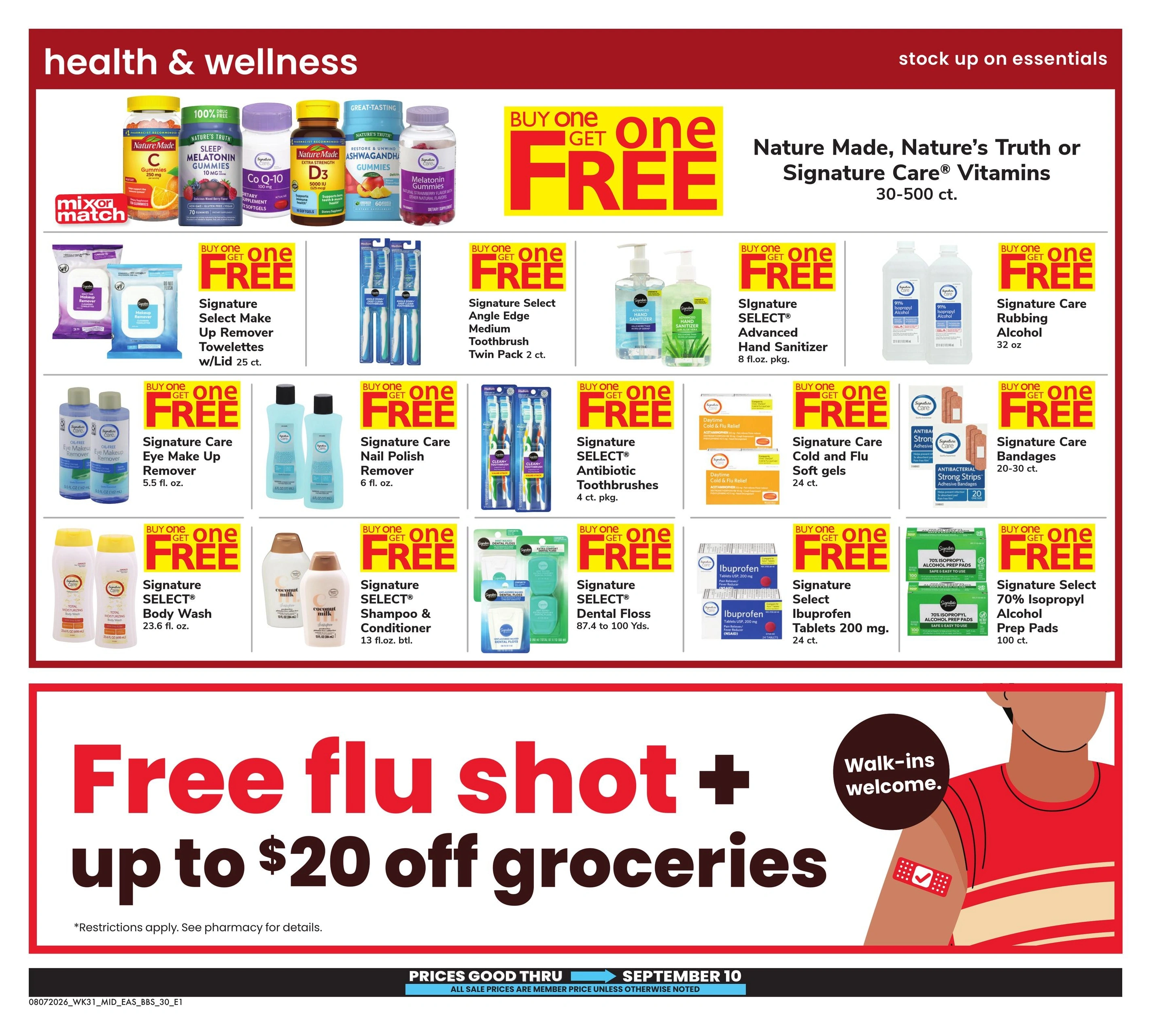 Safeway flyer page 30