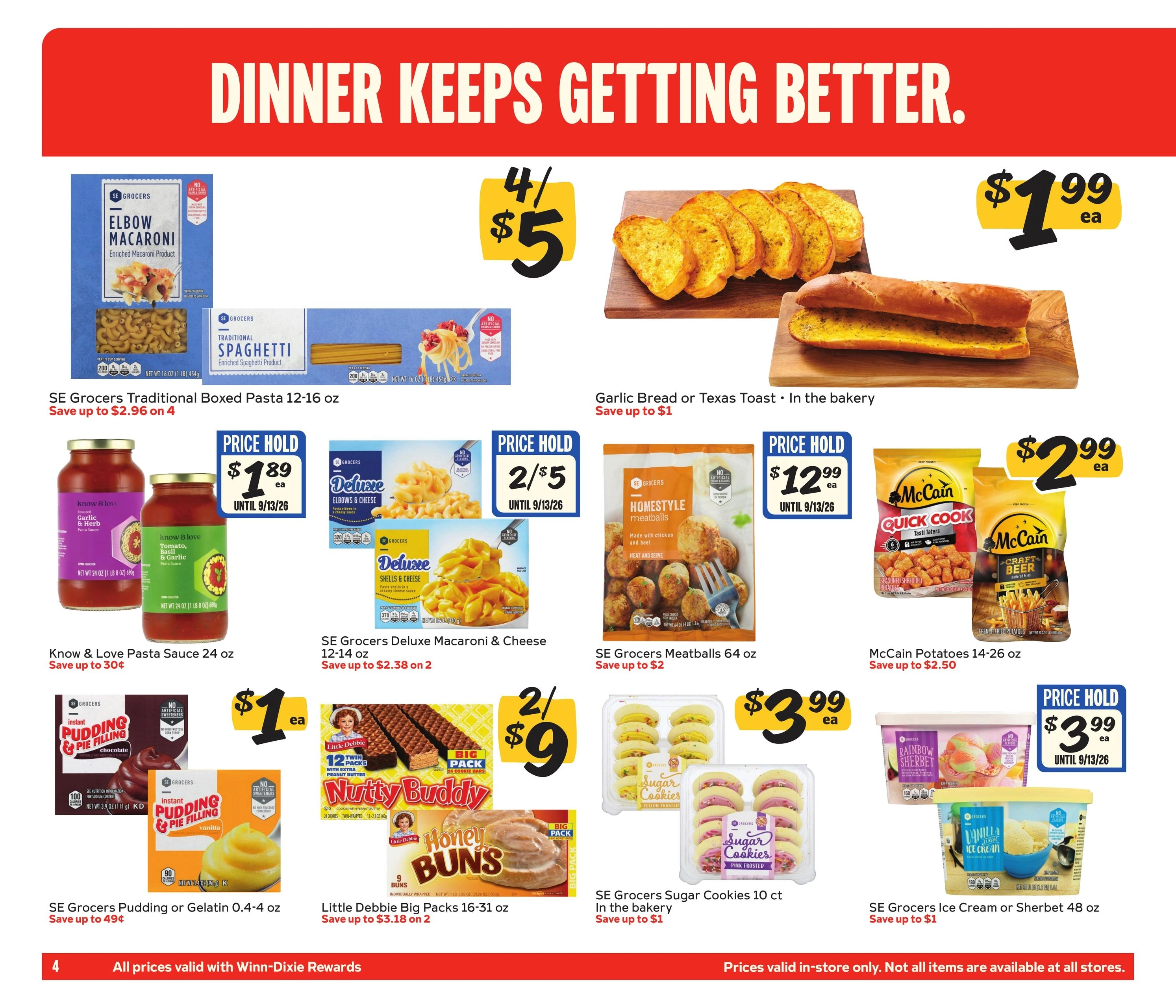 Winn-Dixie flyer page 4