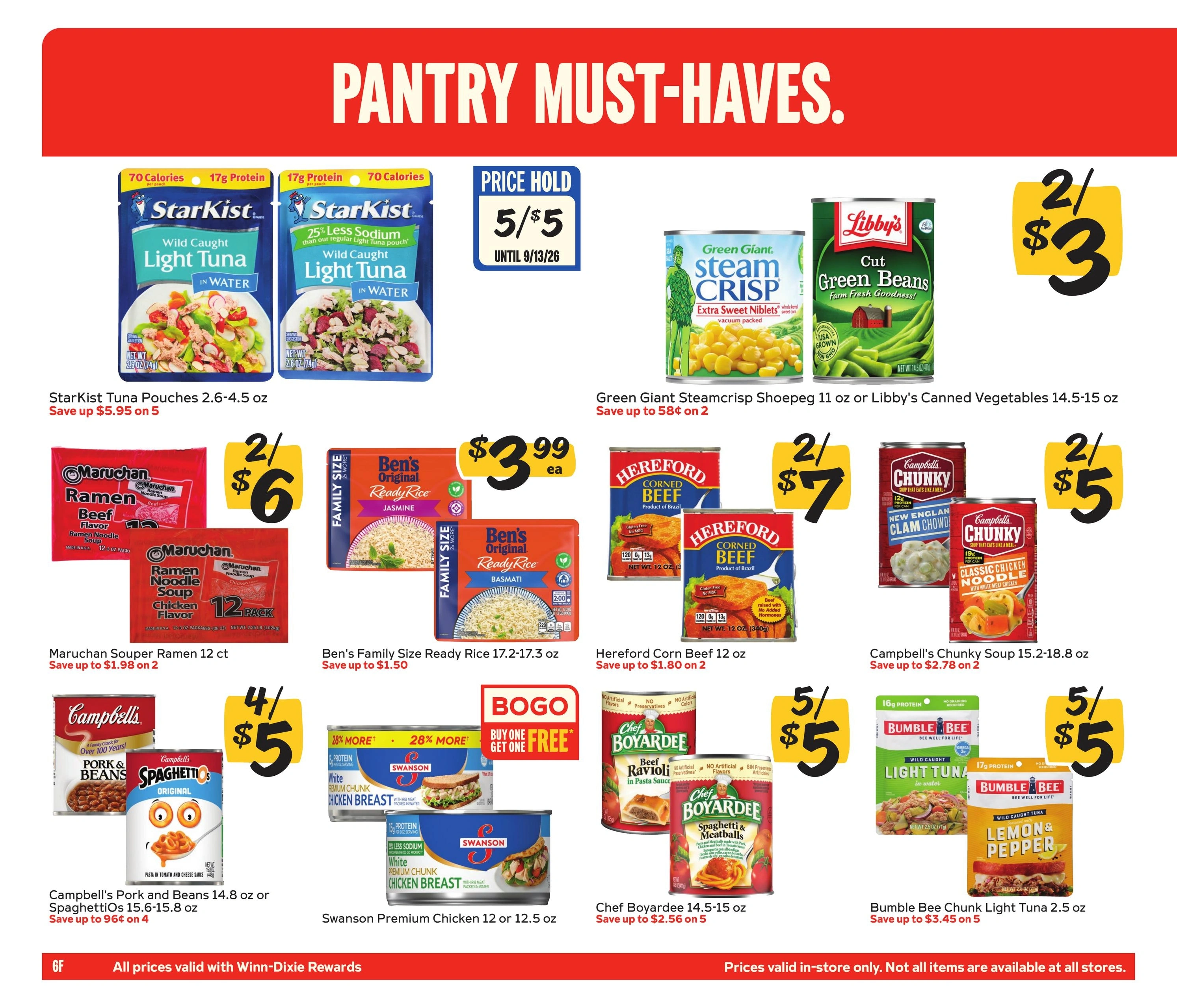 Winn-Dixie flyer page 6