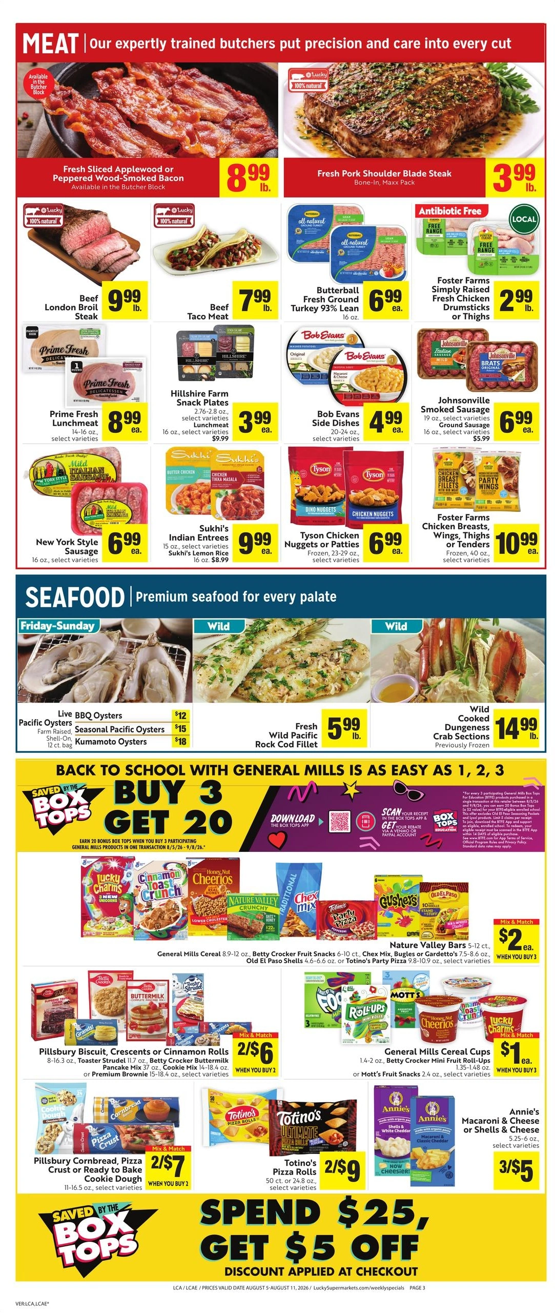 Lucky Supermarkets flyer page 3