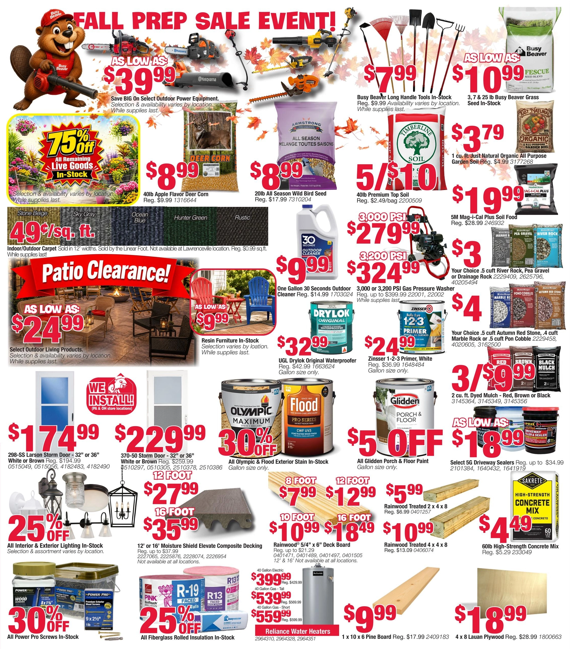 Busy Beaver flyer page 2