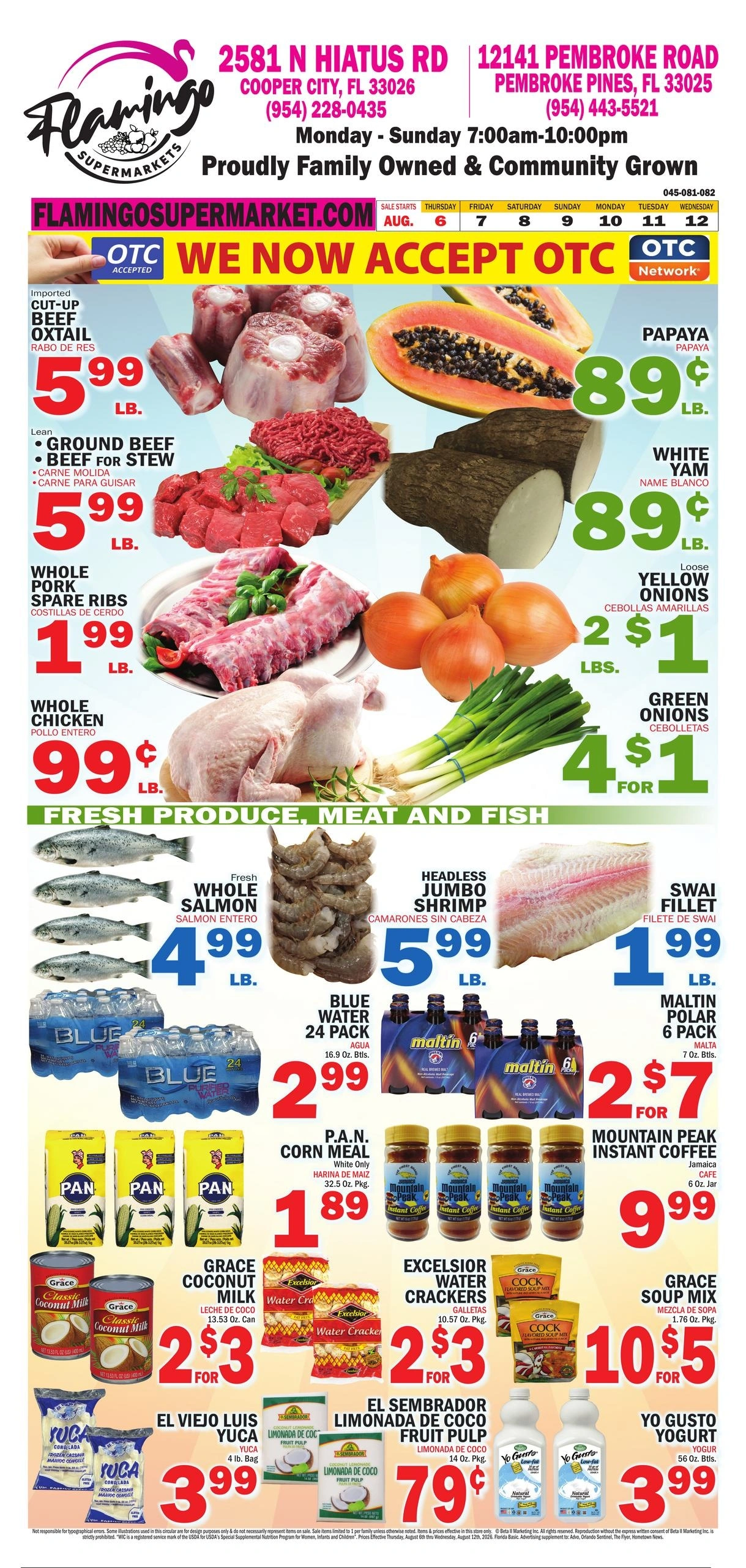 Bravo Supermarket flyer page 1