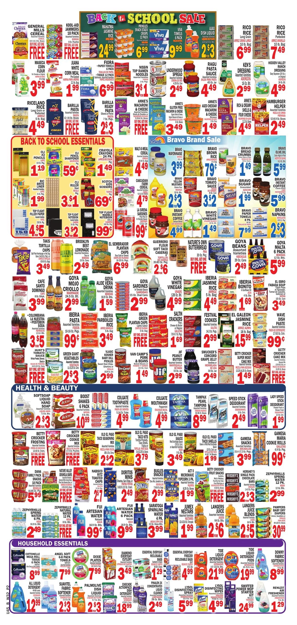 Bravo Supermarket flyer page 2