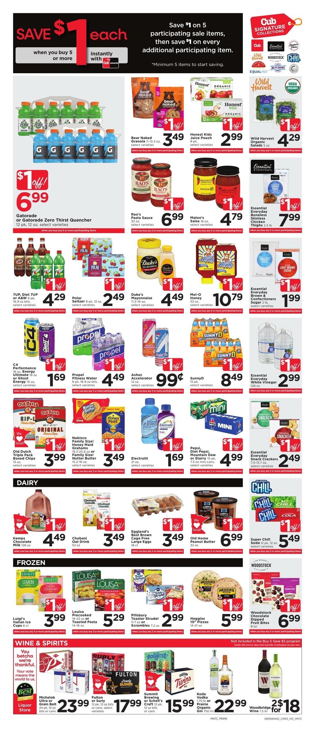 Cub Foods flyer page 7